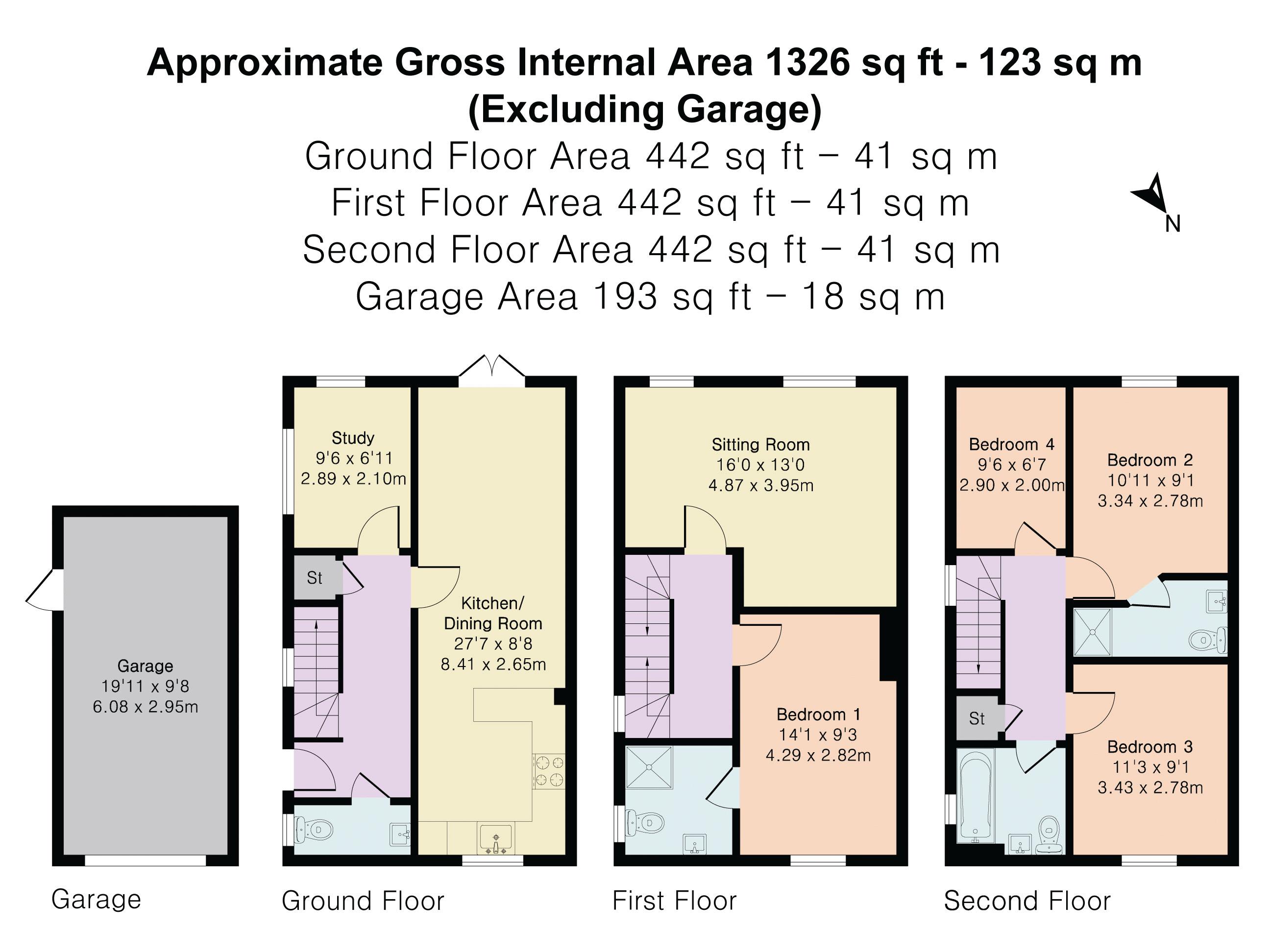 2, Bluebell Street, Plymouth floorplan
