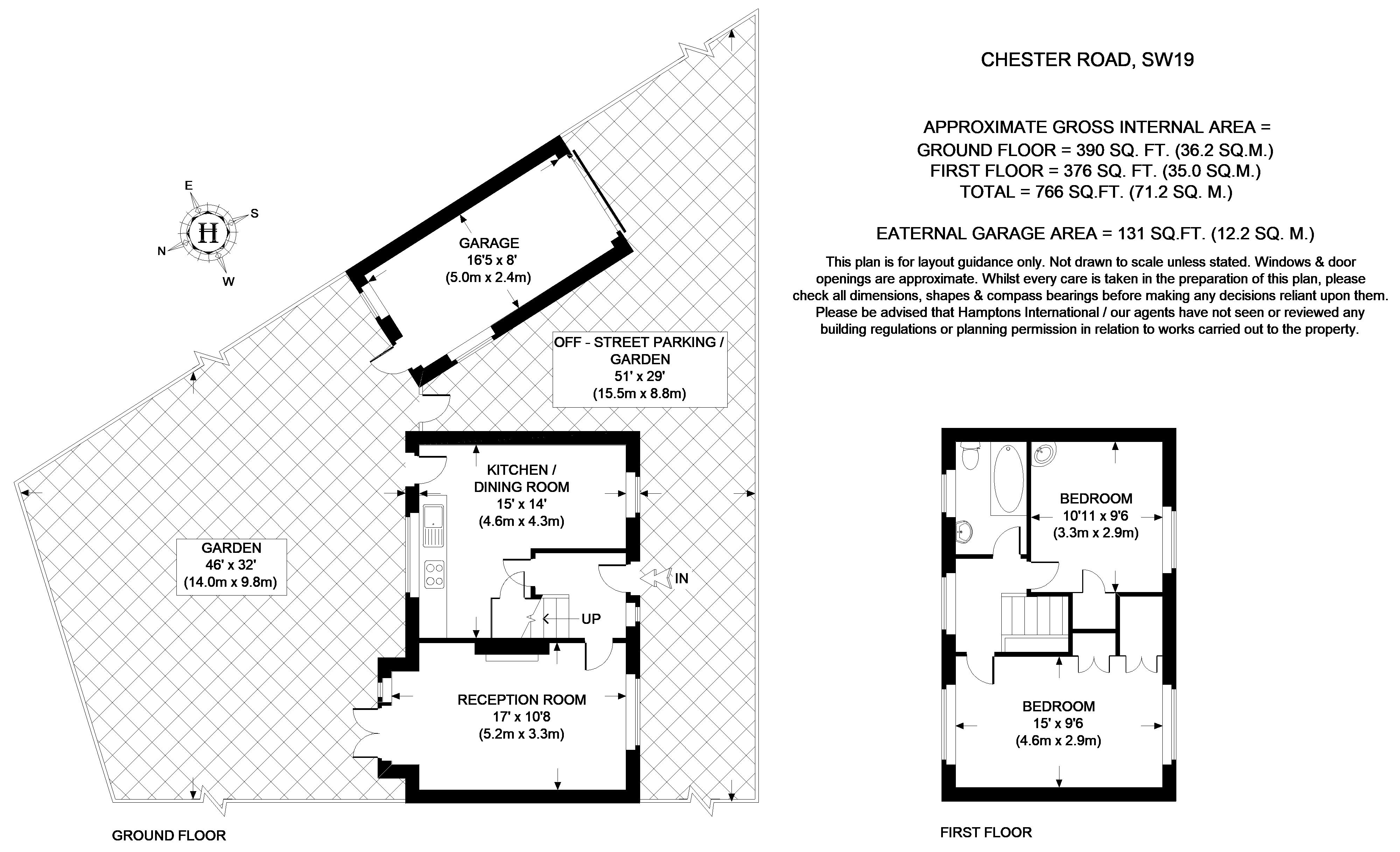 30, Chester Road, Wimbledon floorplan