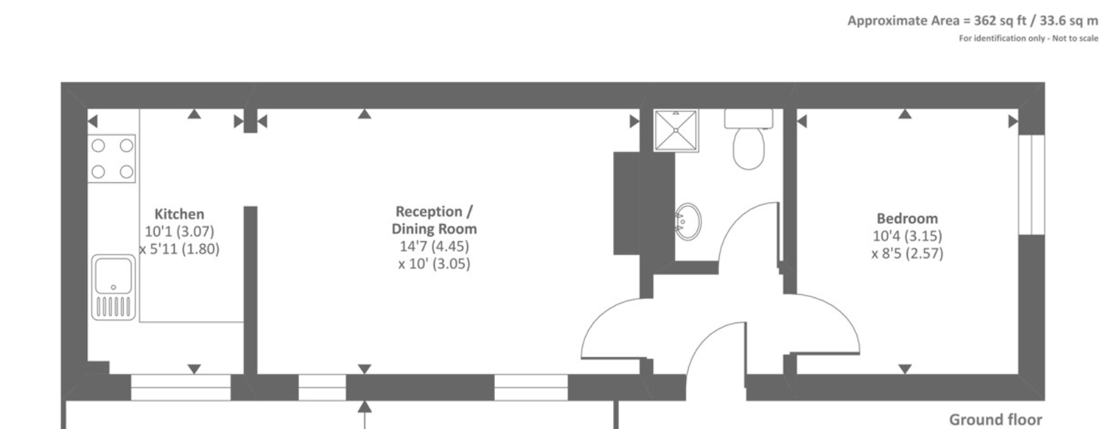 Flat B, 12, Craven Road, Newbury floorplan