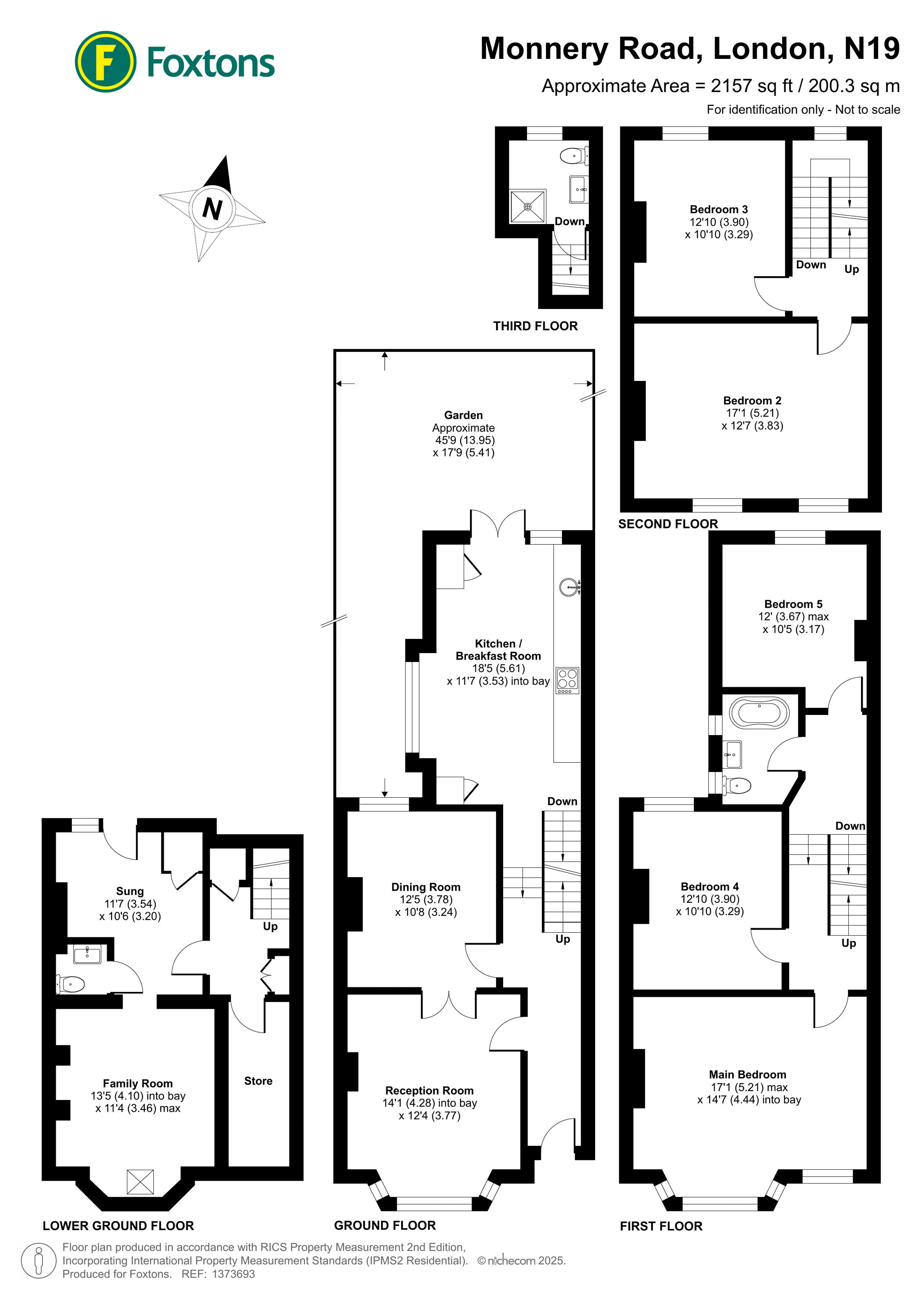 Monnery Road, Tufnell Park floorplan