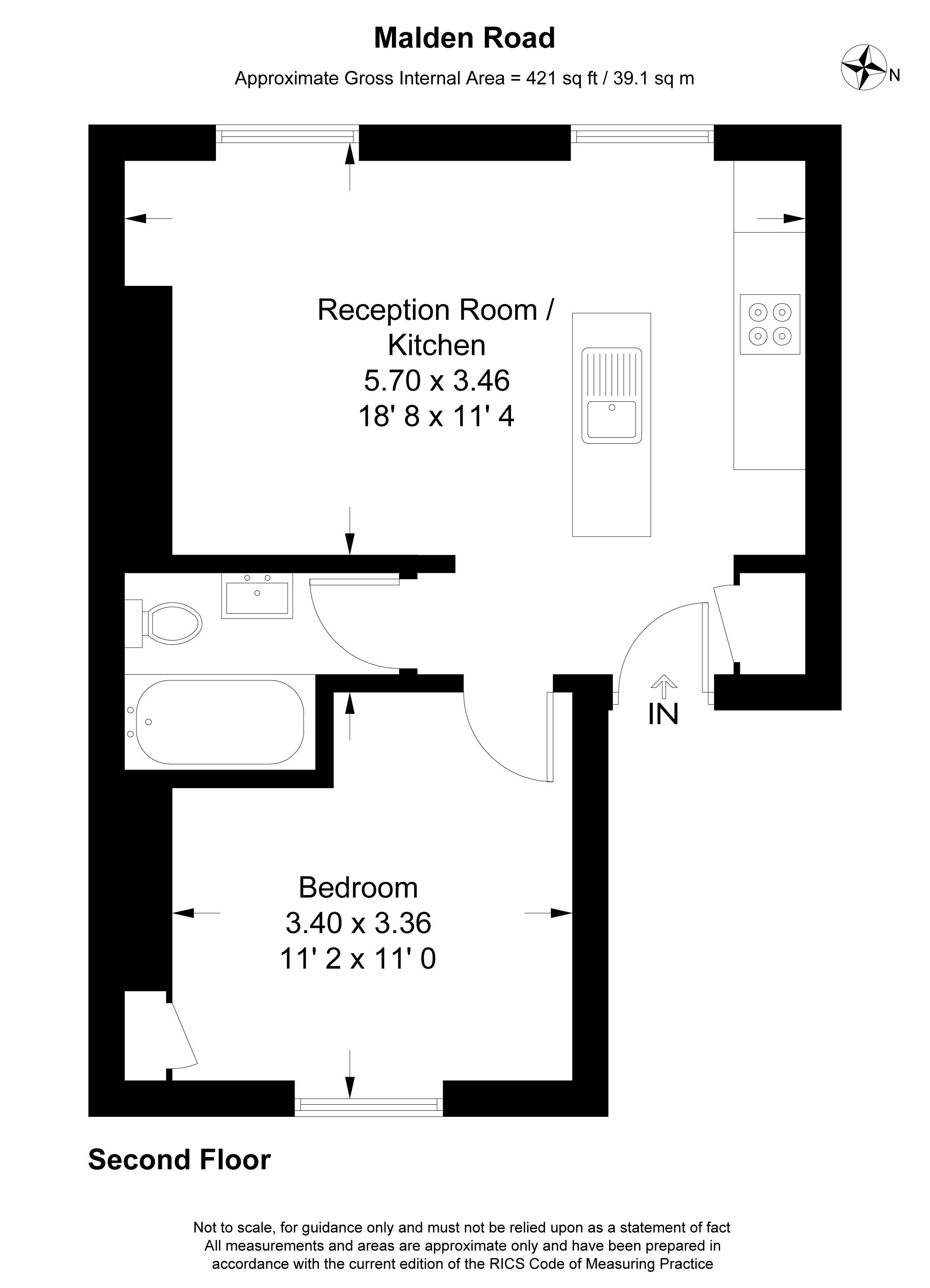 Malden Road, Kentish Town floorplan