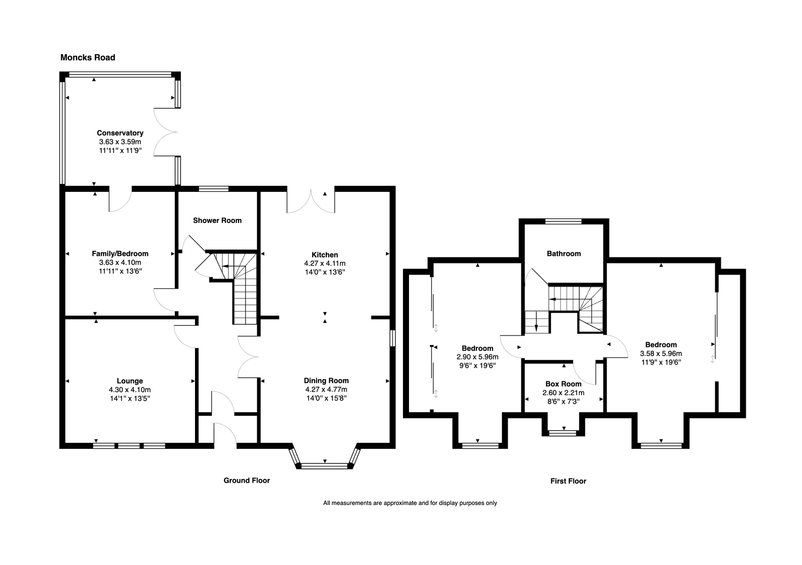 3, Moncks Road, Falkirk floorplan