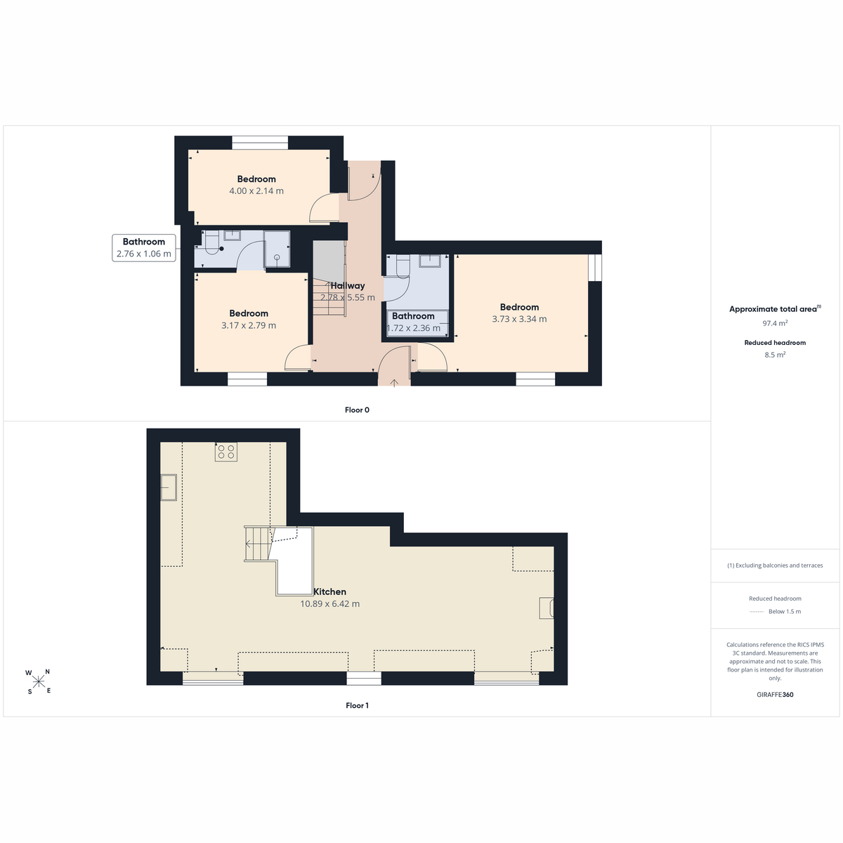 4, Earls Court, Peterhead floorplan