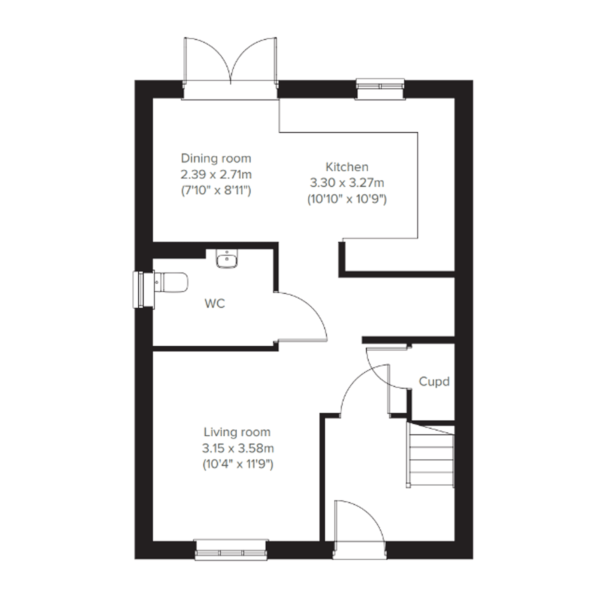 489, Dutchman Way, Bessacarr, Doncaster floorplan
