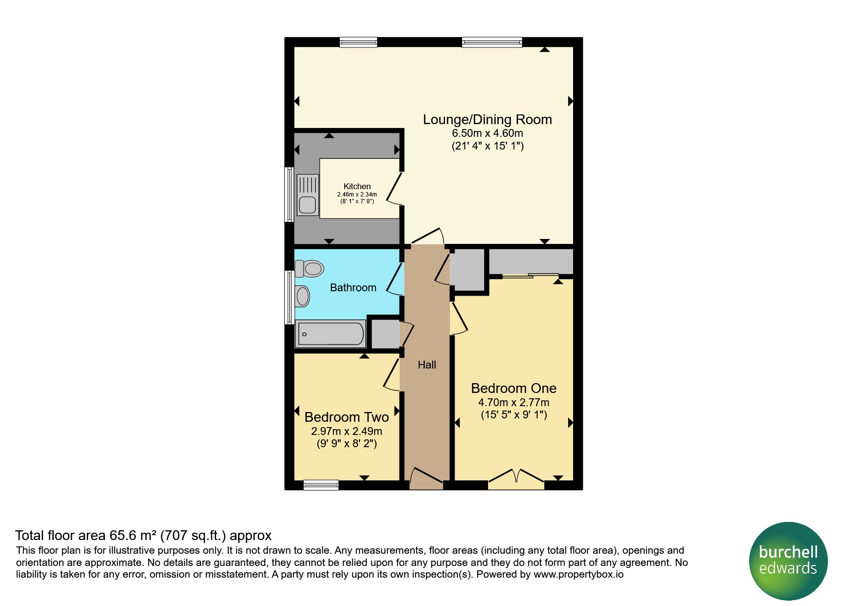 Canterbury Close, Birmingham floorplan