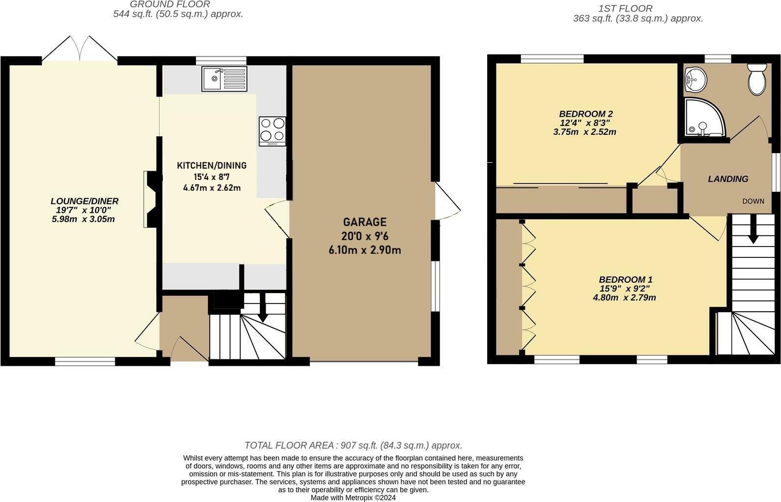 21, Argosy Road, Chippenham floorplan
