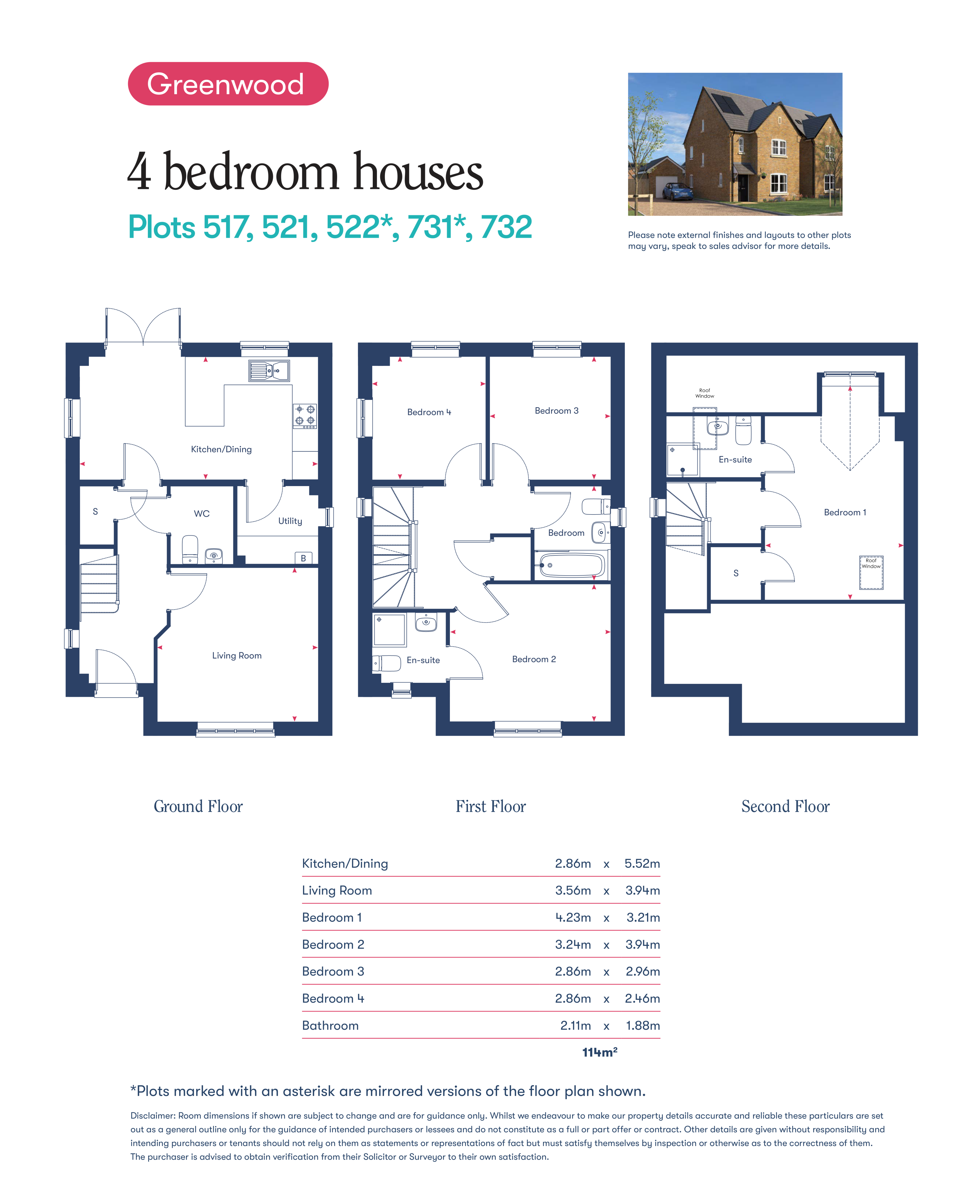 Chamberhouse Crescent, Peterborough floorplan