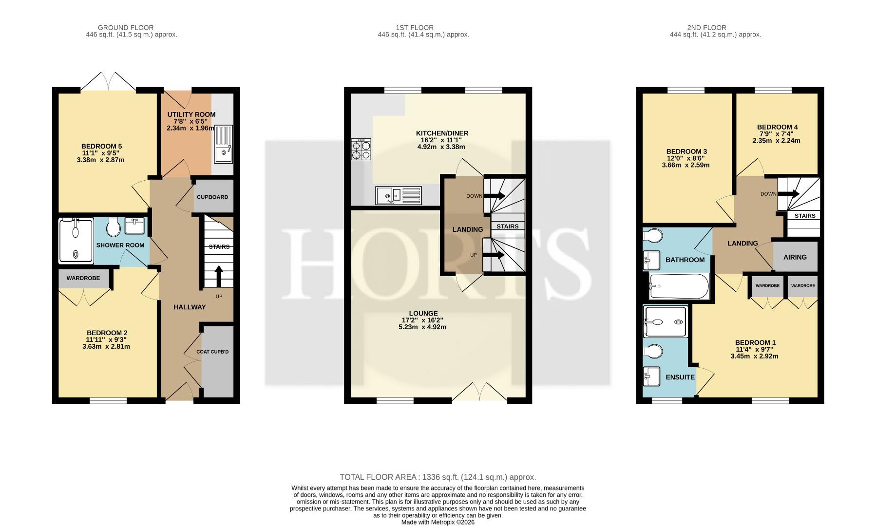32, Romulus Close, Northampton floorplan