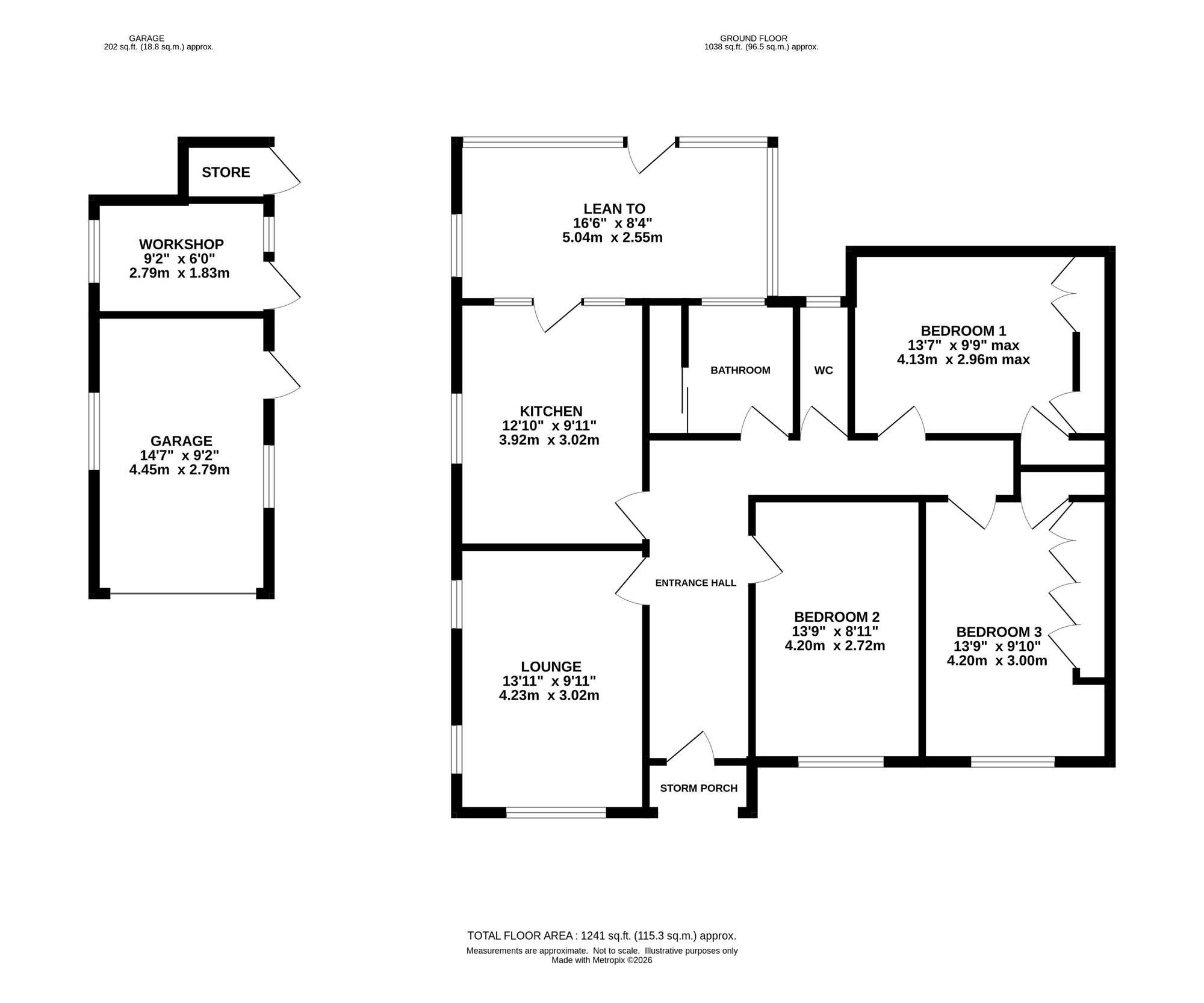 Kenmar Knutsford Road, Northwich floorplan