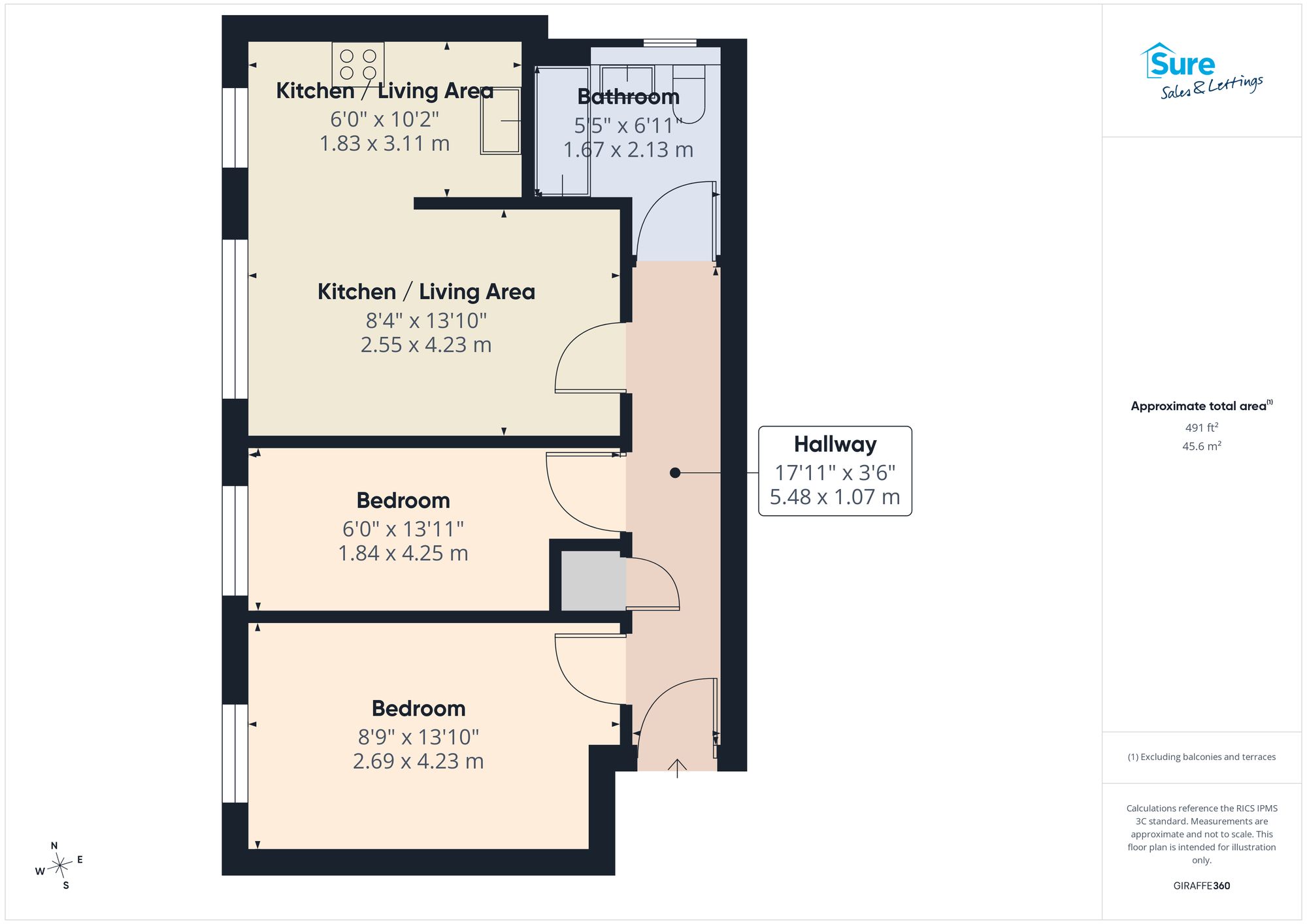 105 Grants Yard, Burton-On-Trent floorplan