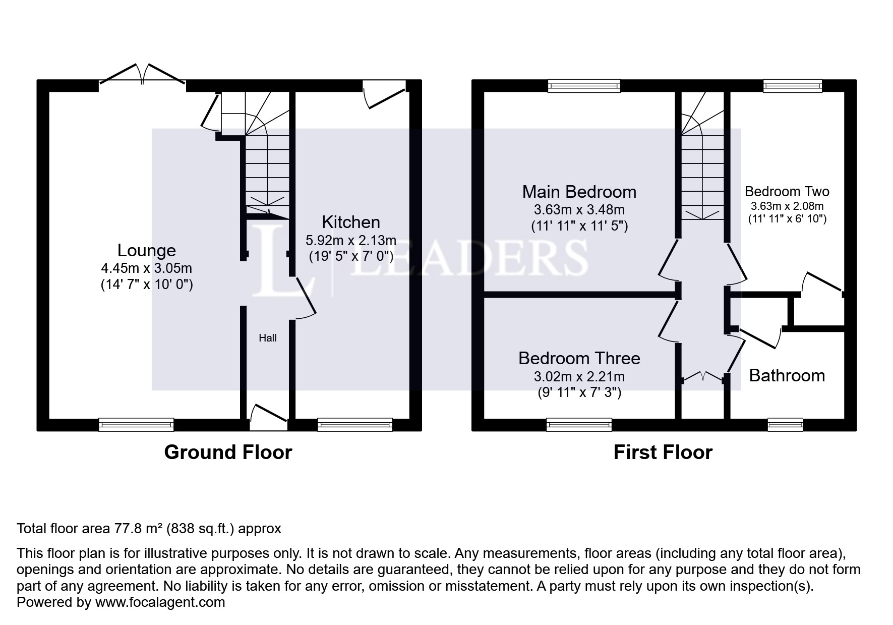 36, Greenside, Northamptonshire floorplan