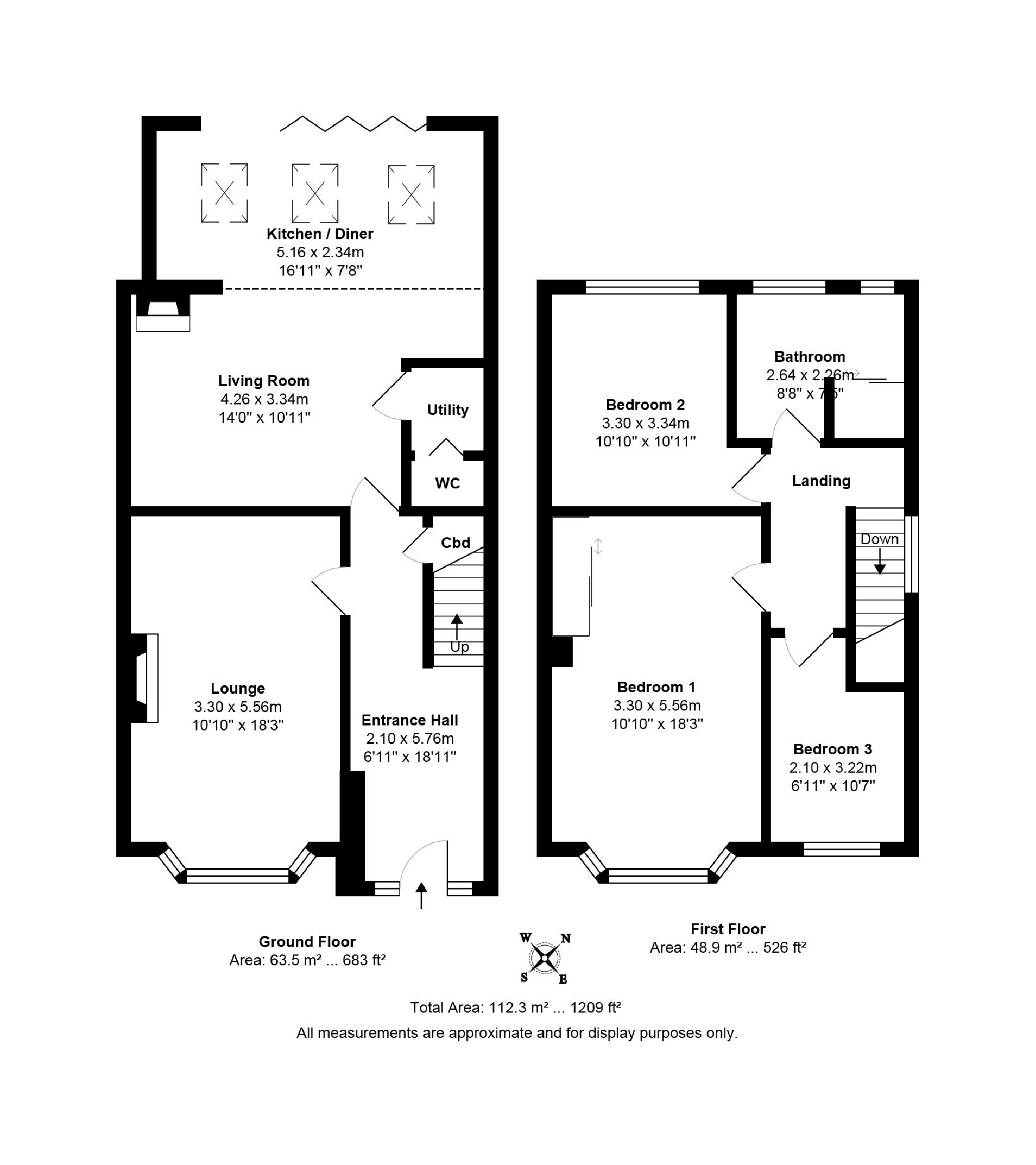 3 Bedrooms Semi-detached house for sale in Kingsley Close, Harrogate, North Yorkshire HG1