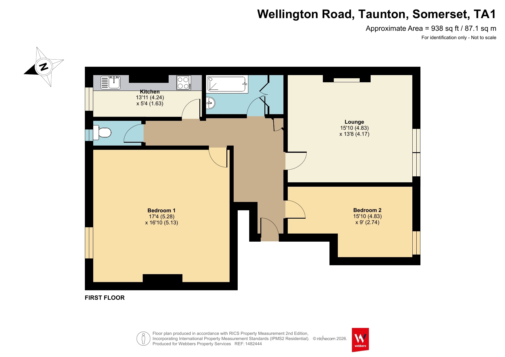 Flat 2, 56, Wellington Road, Somerset floorplan