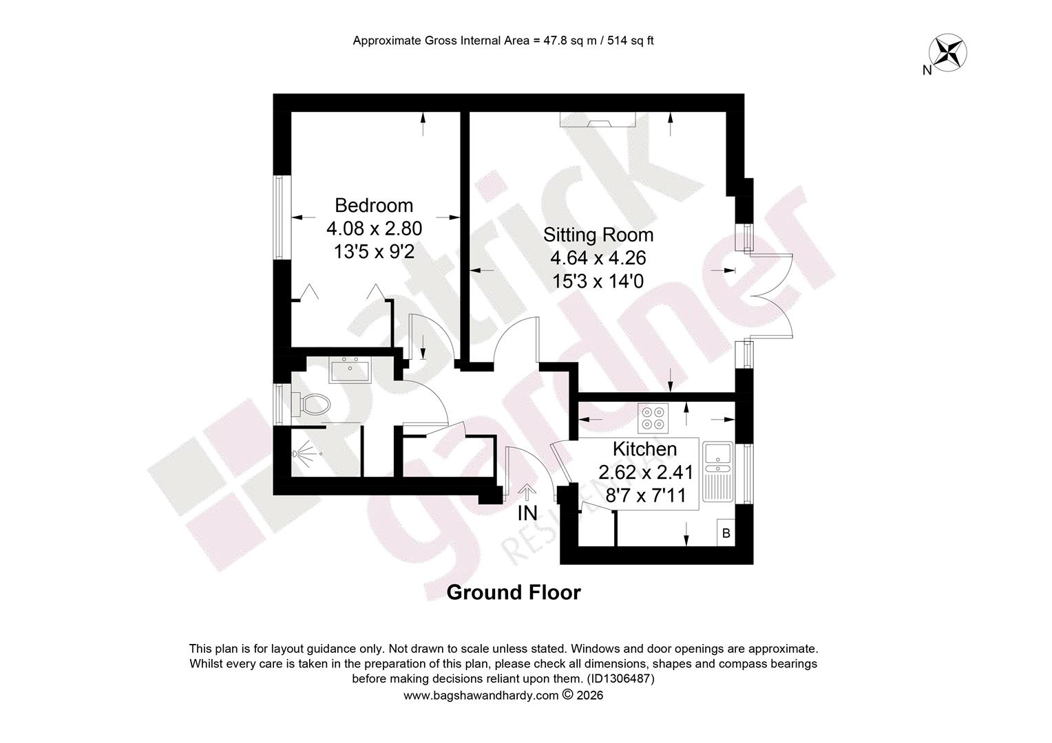 1 Sondes Farm, Glebe Road, Dorking floorplan