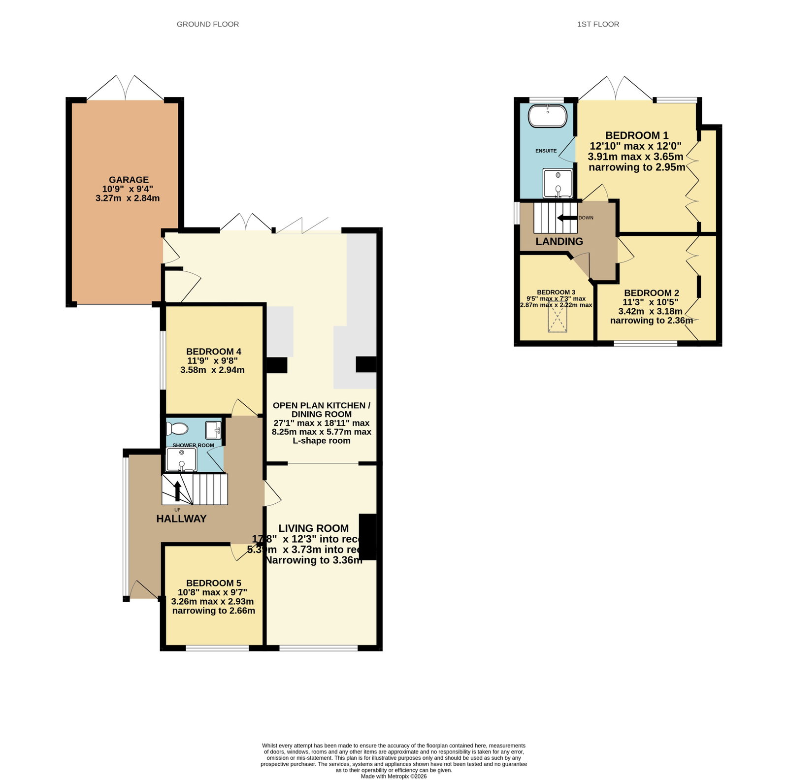 13, Drake Avenue, Torquay floorplan