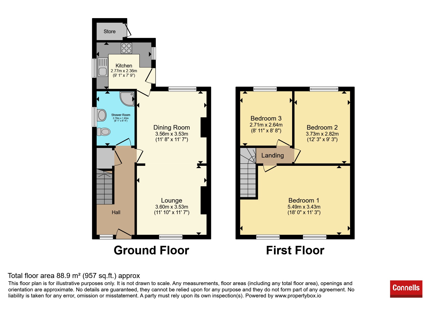 1, Shyners Terrace, Merriott floorplan