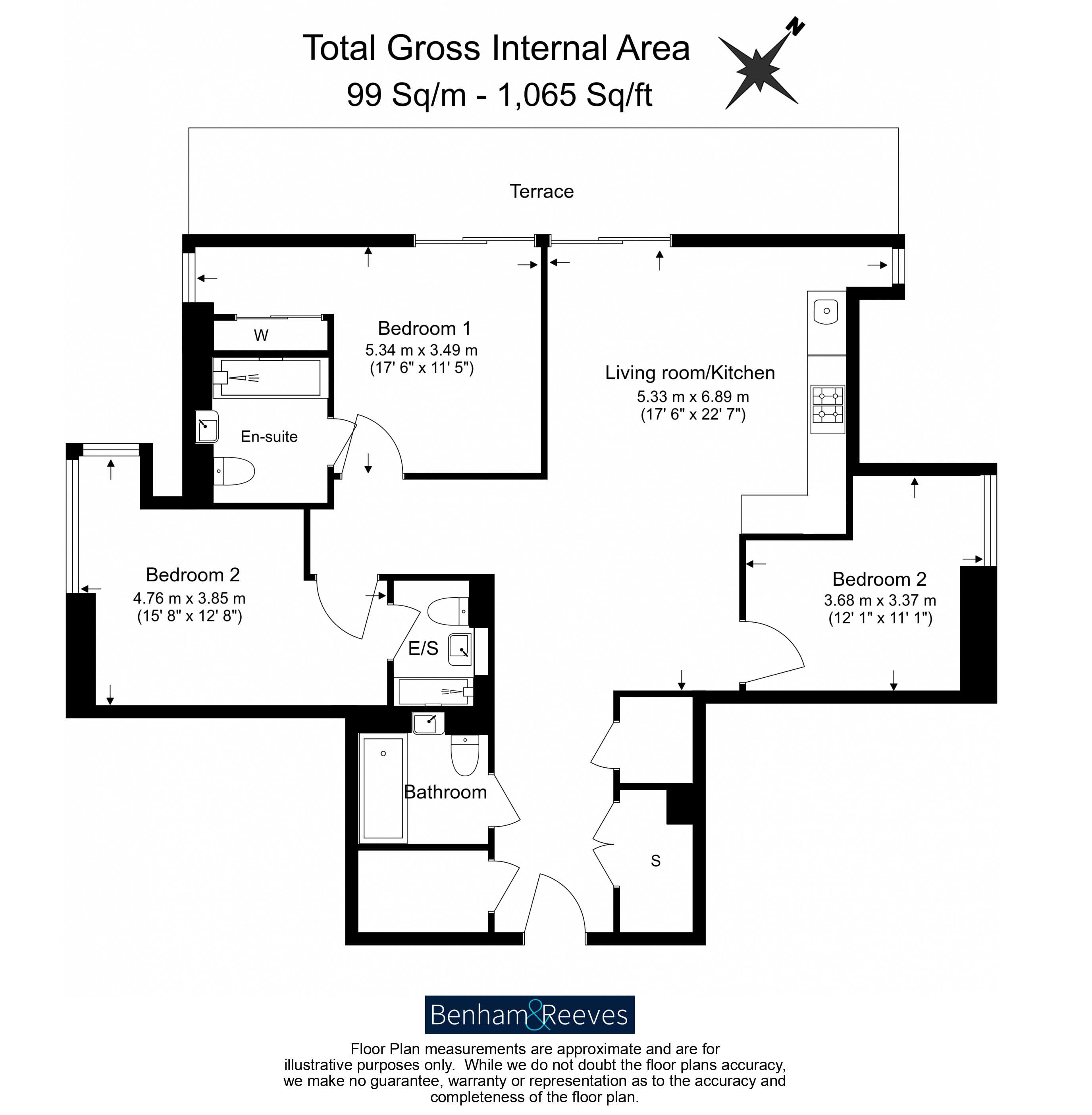 Flat G02, Forbes Apartments, 6, Brigadier Walk, Woolwich floorplan
