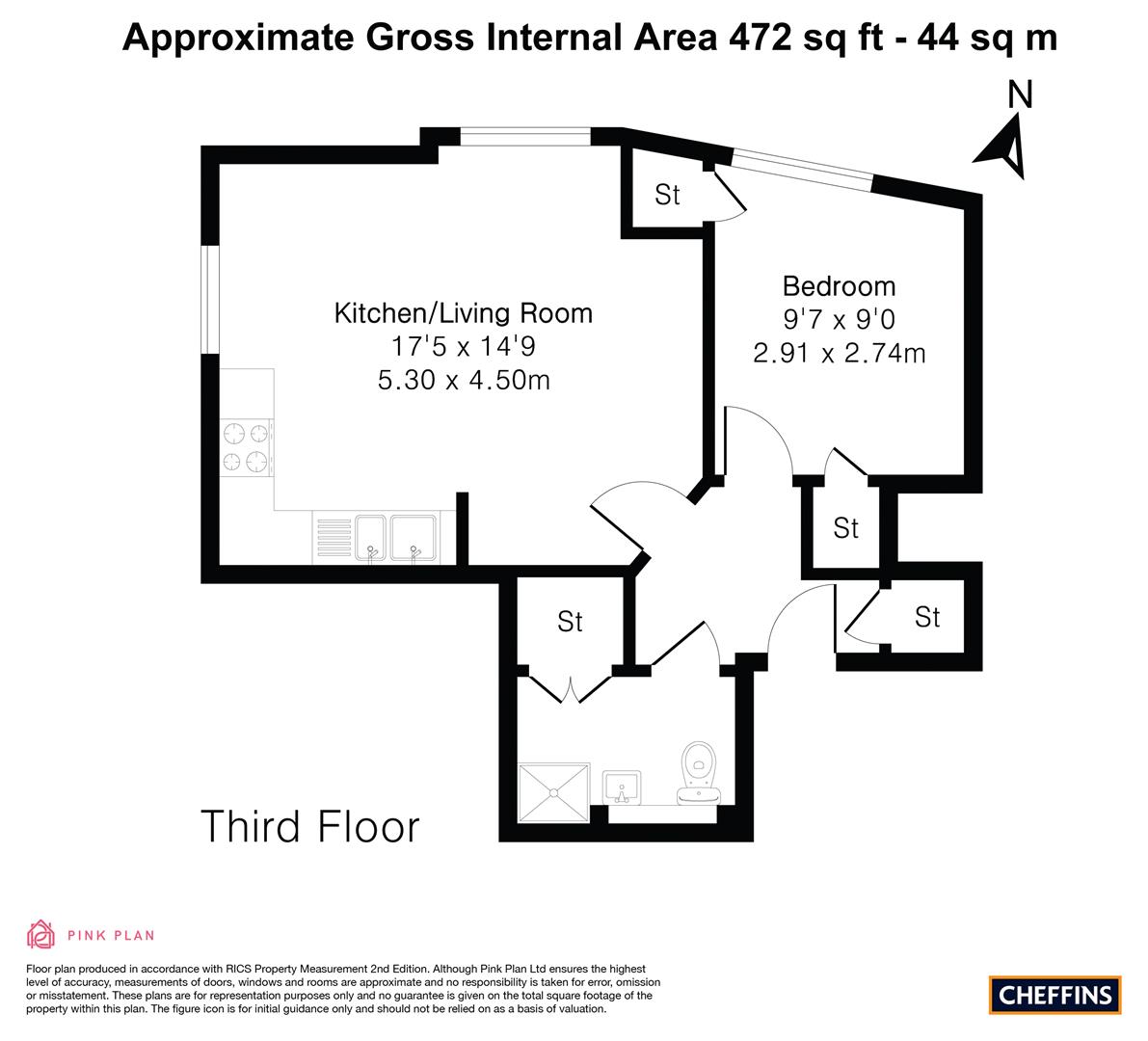 16A, The Brass Building, Aberdeen Square, Cambridge floorplan