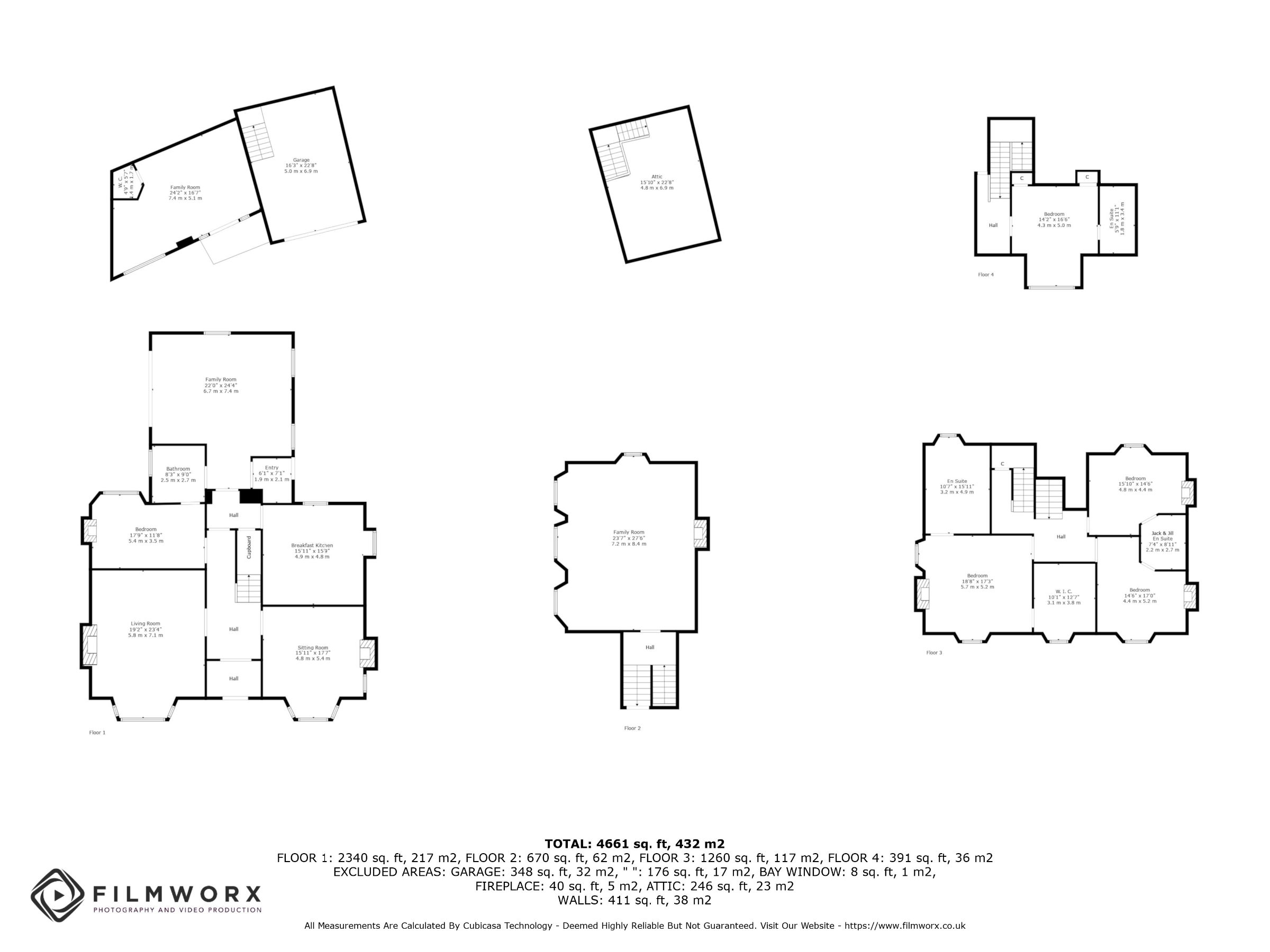 Viewbank, Airdrie floorplan
