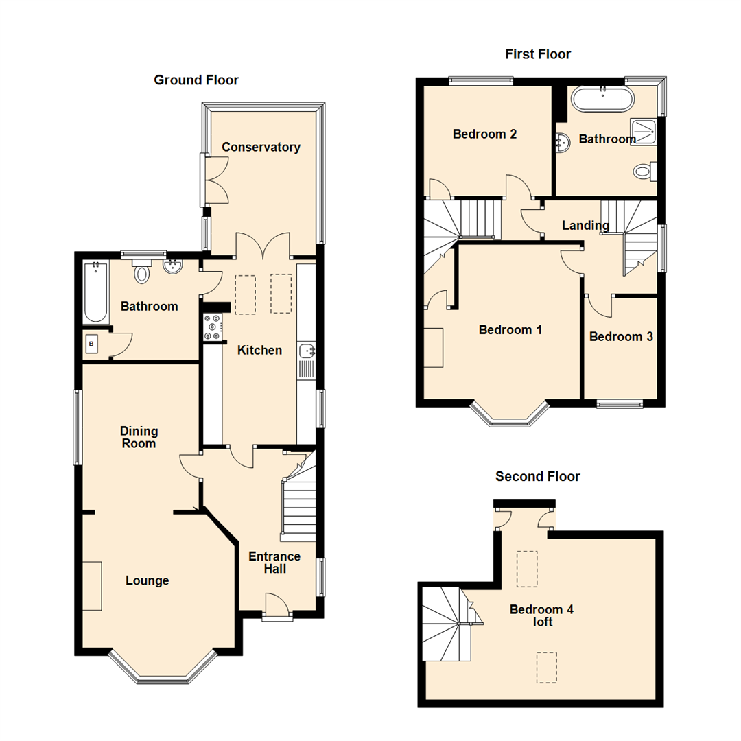 4 Bedrooms Detached house for sale in Tuxford Road, Boughton, Newark NG22