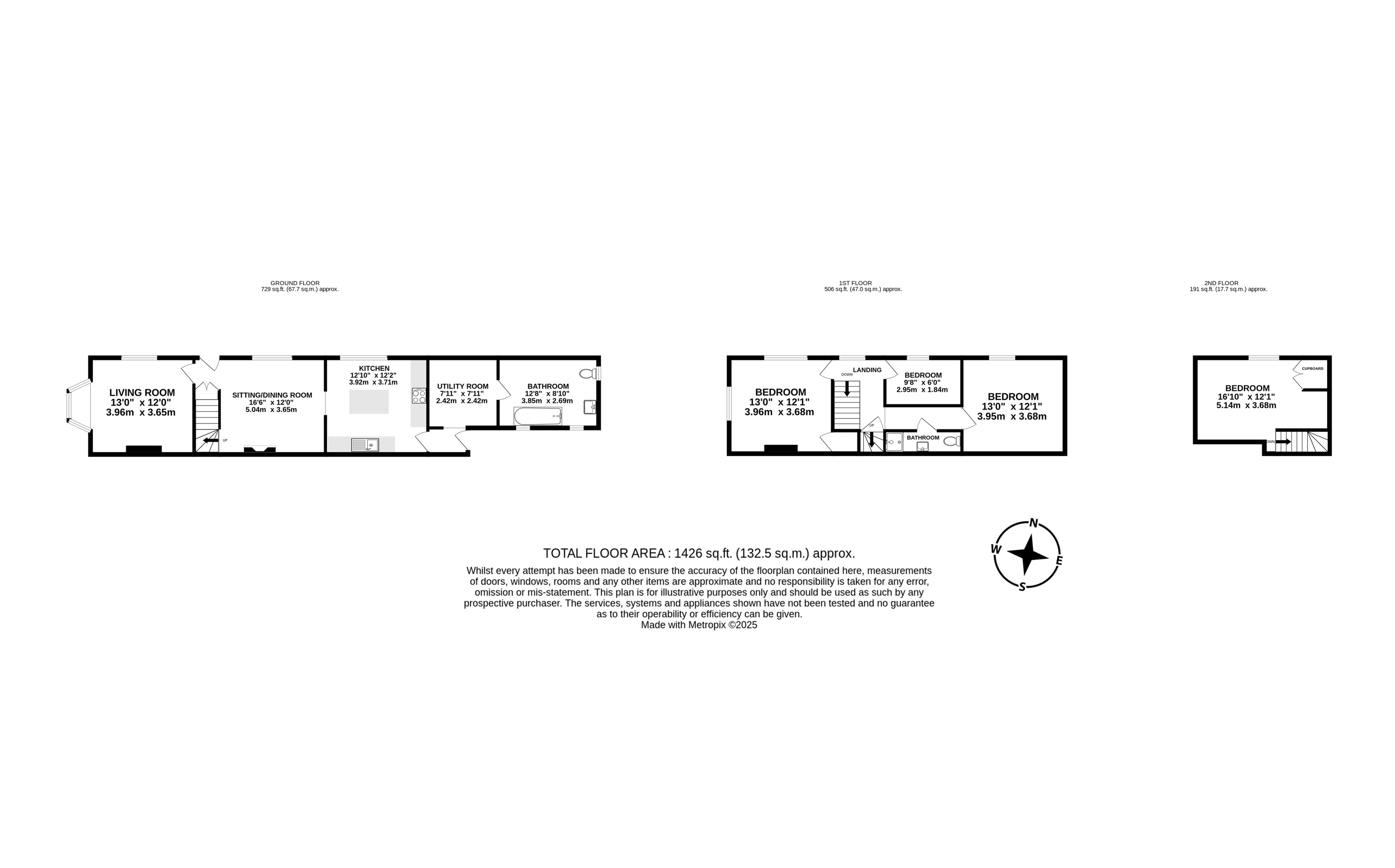 15, Lichfield Street, Fakenham floorplan
