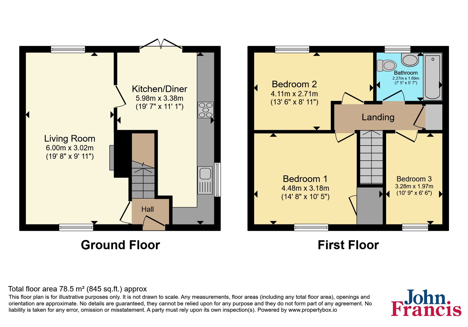 Coronation Road, Carmarthenshire floorplan