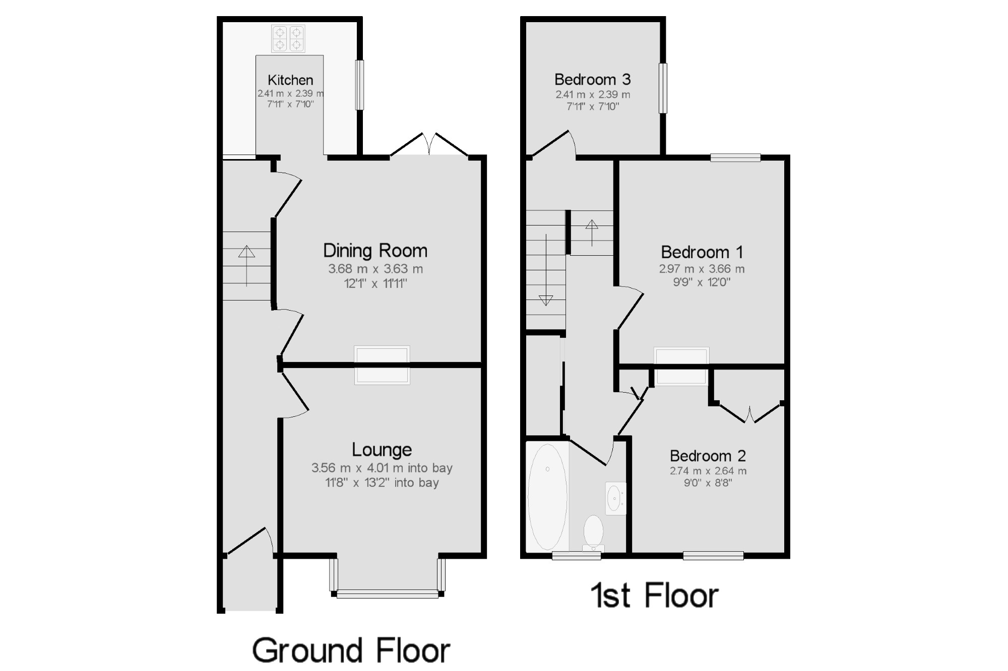 3 Bedrooms Terraced house for sale in Basingstoke, Hampshire, . RG21