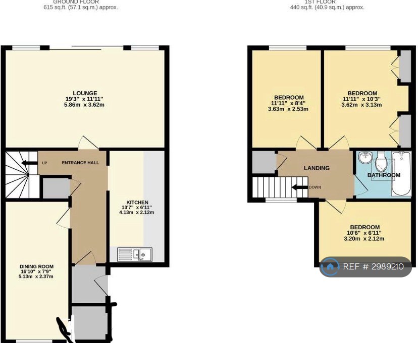 Highfield Avenue, Orpington floorplan