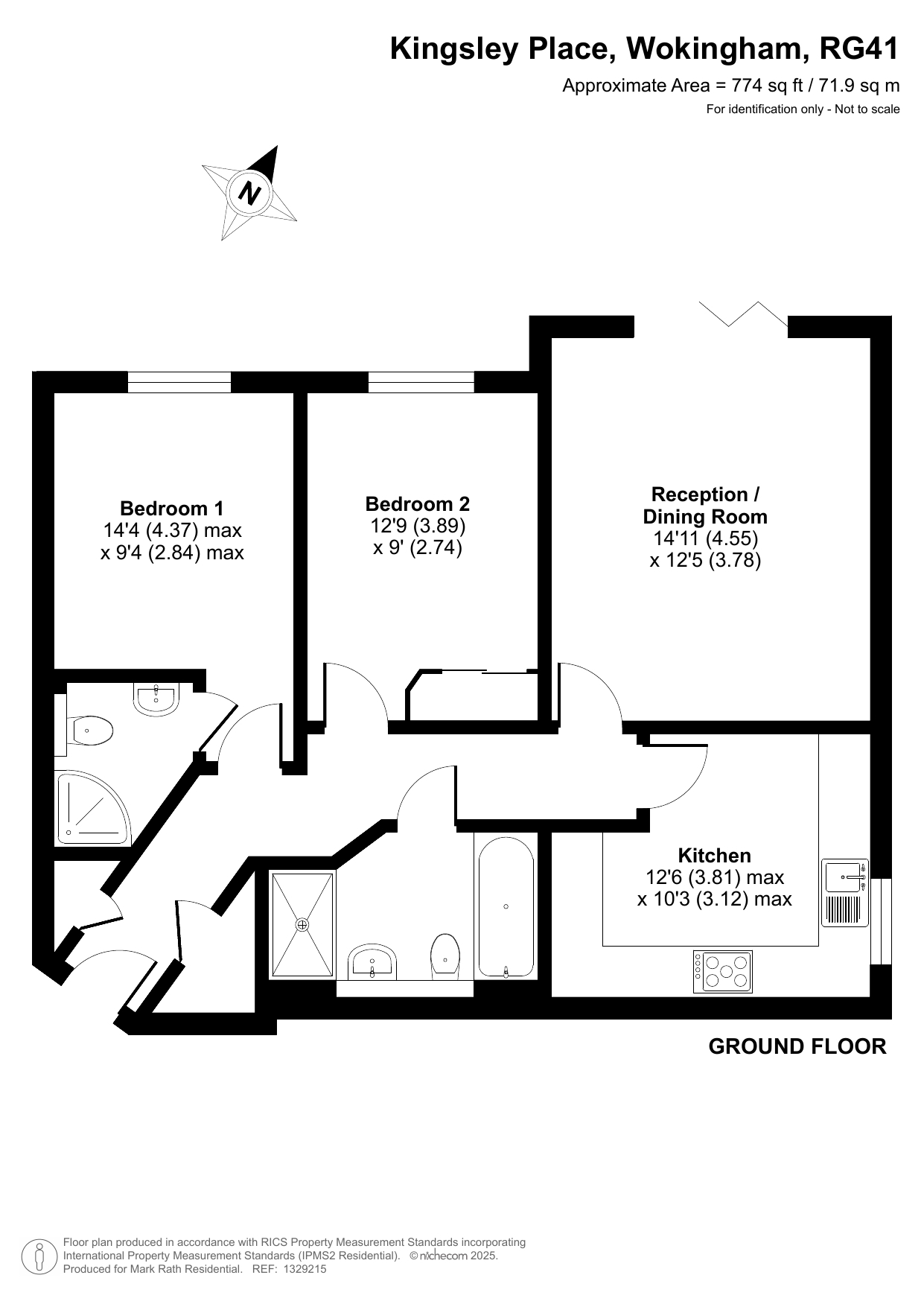 Kingsley Court, Kingsley Place, Wokingham floorplan
