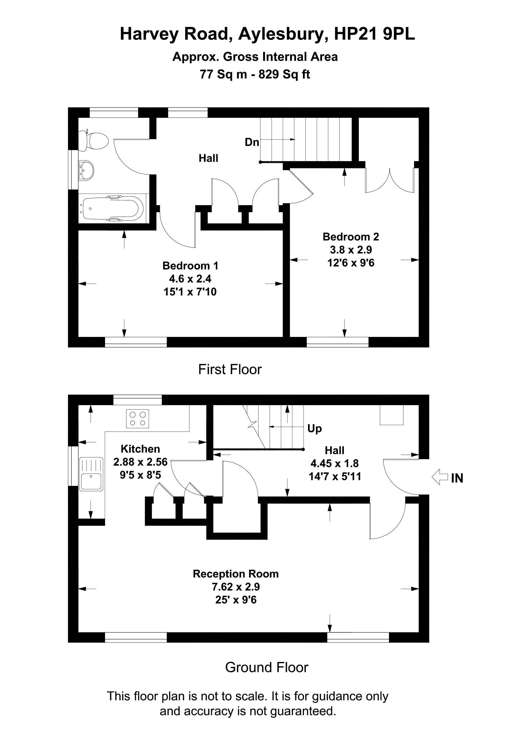 2 Bedrooms Flat to rent in Harvey Road, Aylesbury, Buckinghamshire HP21