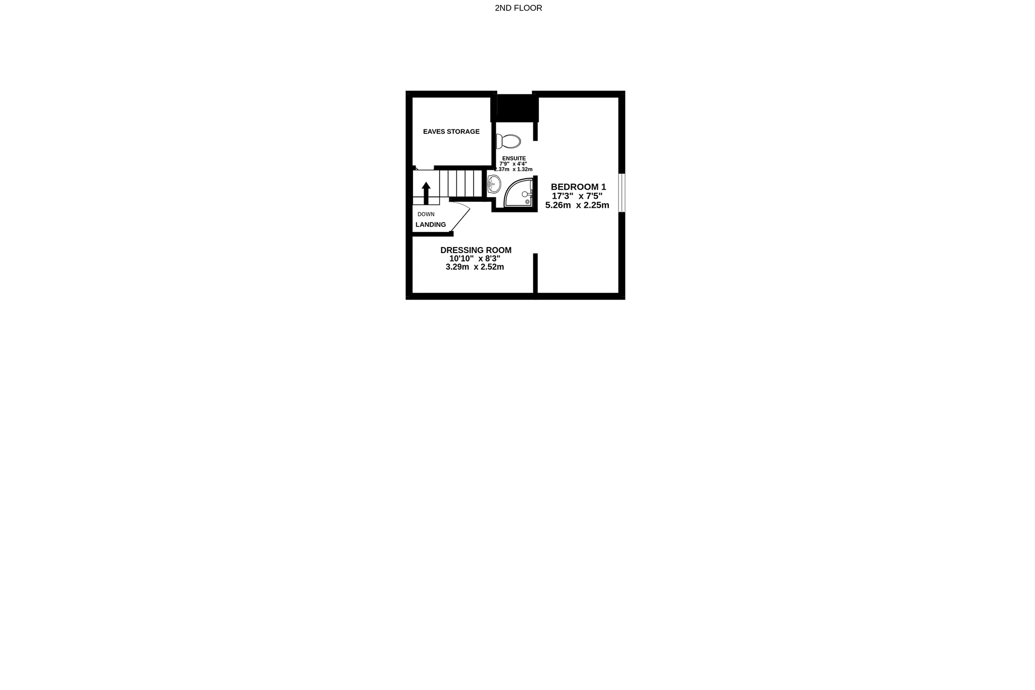 2, Elm Drive, Onchan floorplan