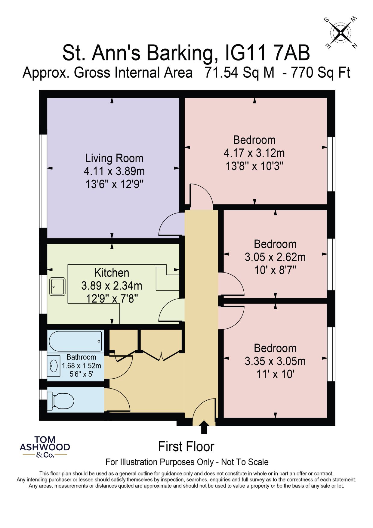 207, St Anns, Barking floorplan