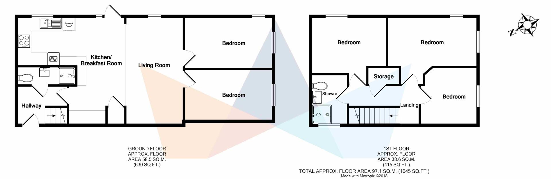 5 Bedrooms Terraced house to rent in Winston Close, Canterbury CT1