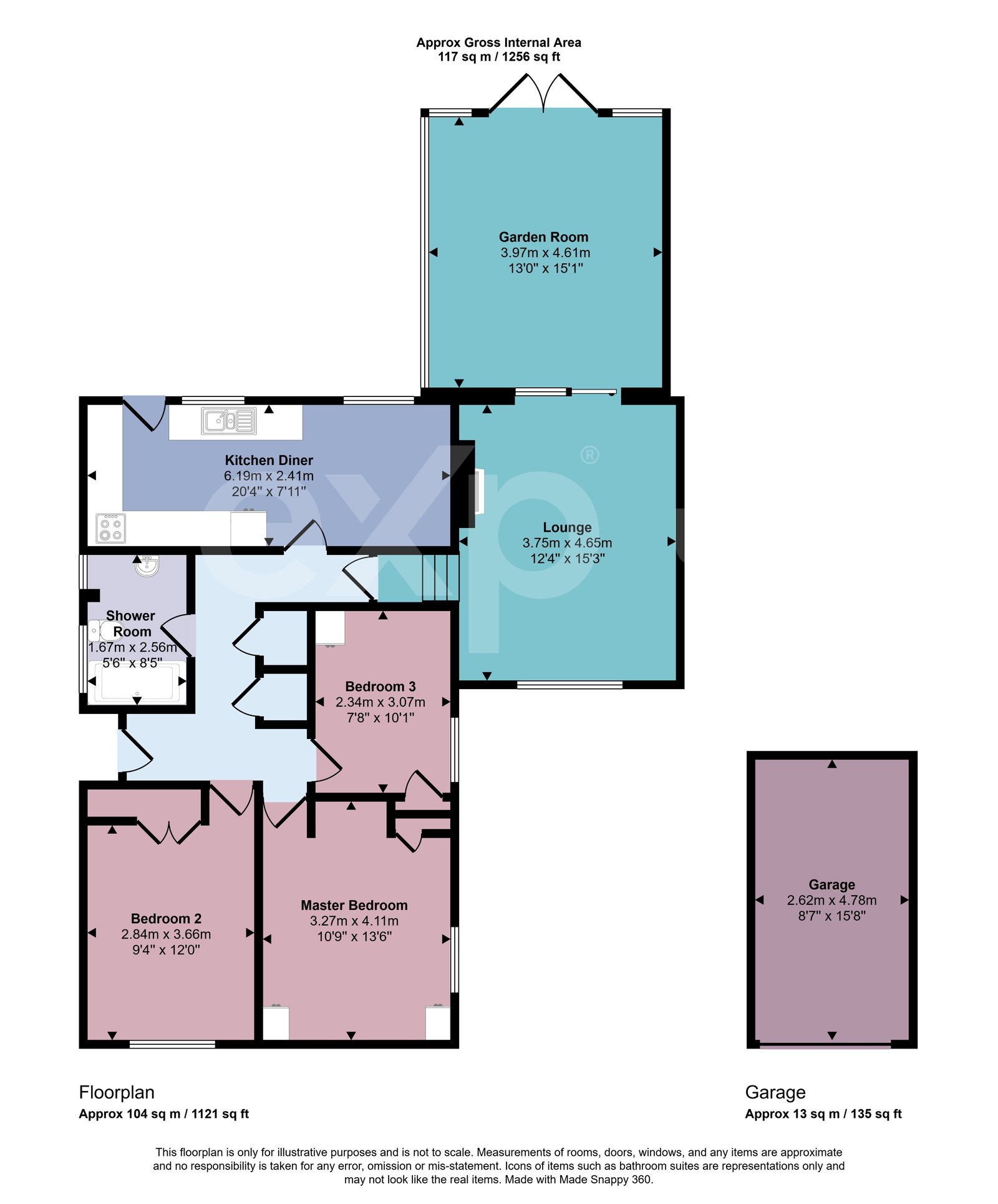 Hound Tor Close, Paignton floorplan