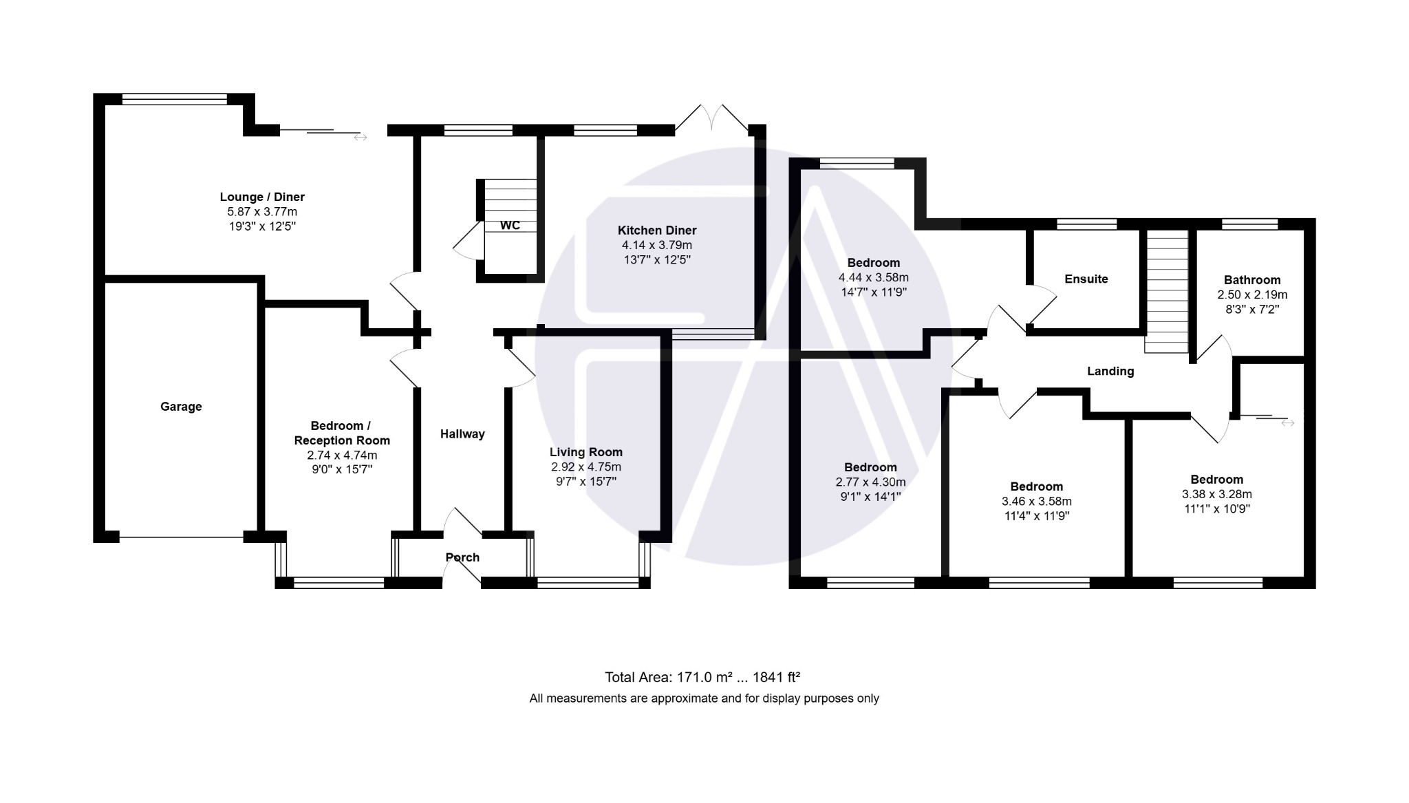 19, Moss Side, Liverpool floorplan