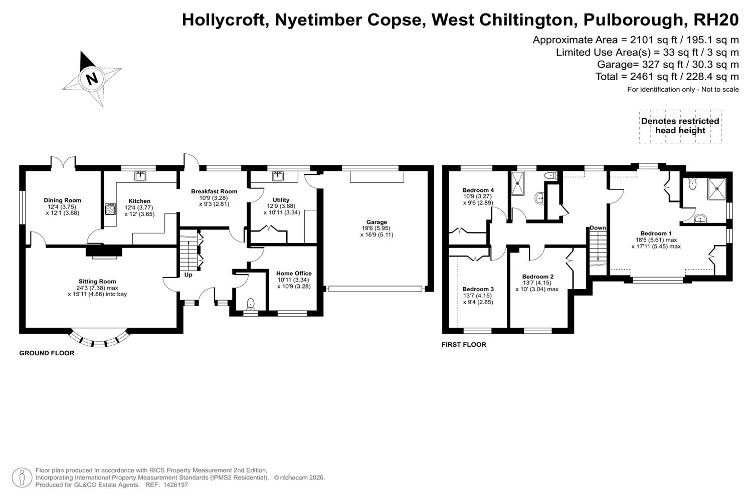 Hollycroft, Nyetimber Copse, West Chiltington floorplan