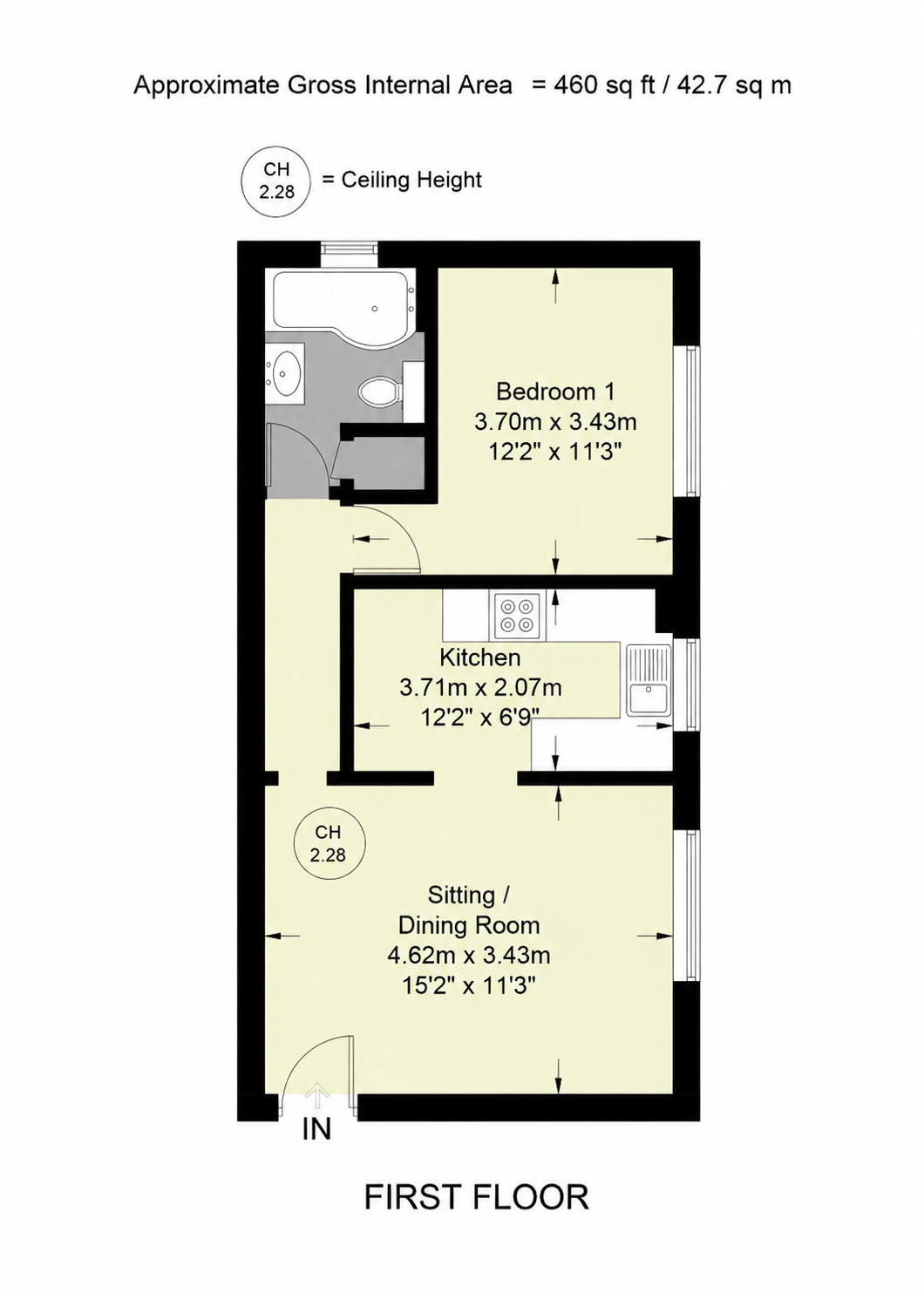 5 Willow Court, Aylesbury floorplan