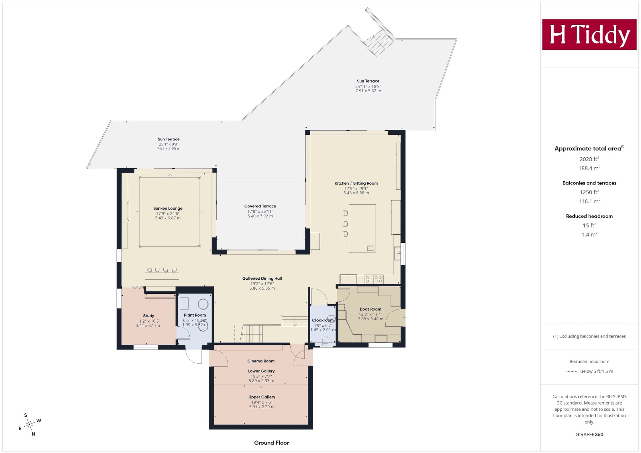 Seaglass House, 4, St. Mawes floorplan