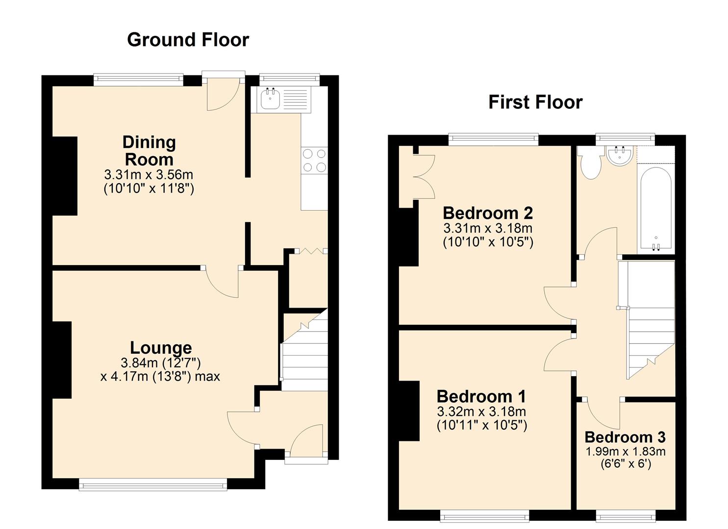 3 Bedrooms Terraced house to rent in Vermont Street, Bramley, Leeds LS13