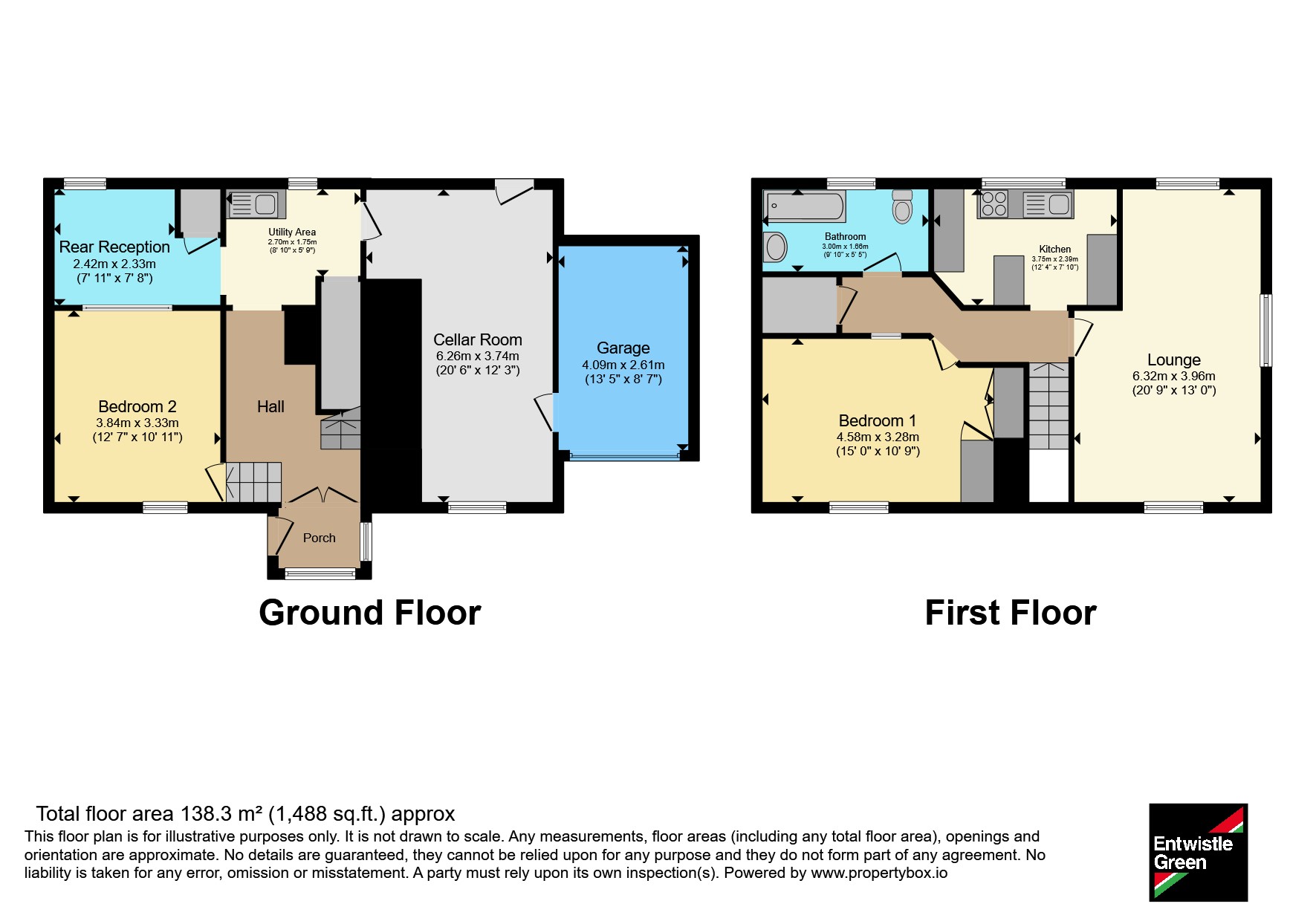 Cherry Trees, 26, Main Road, Carnforth floorplan