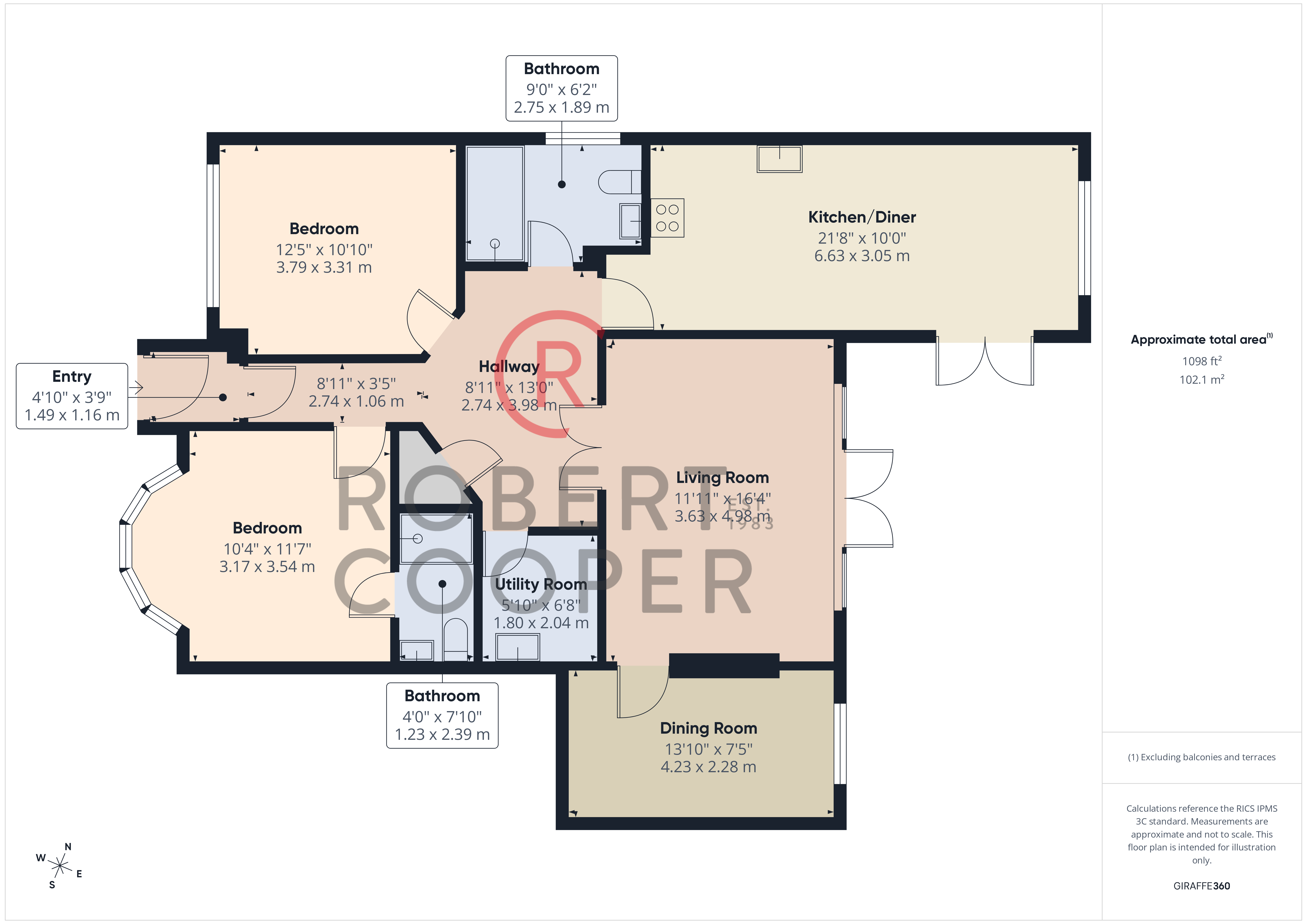 33, Field End Road, Pinner floorplan