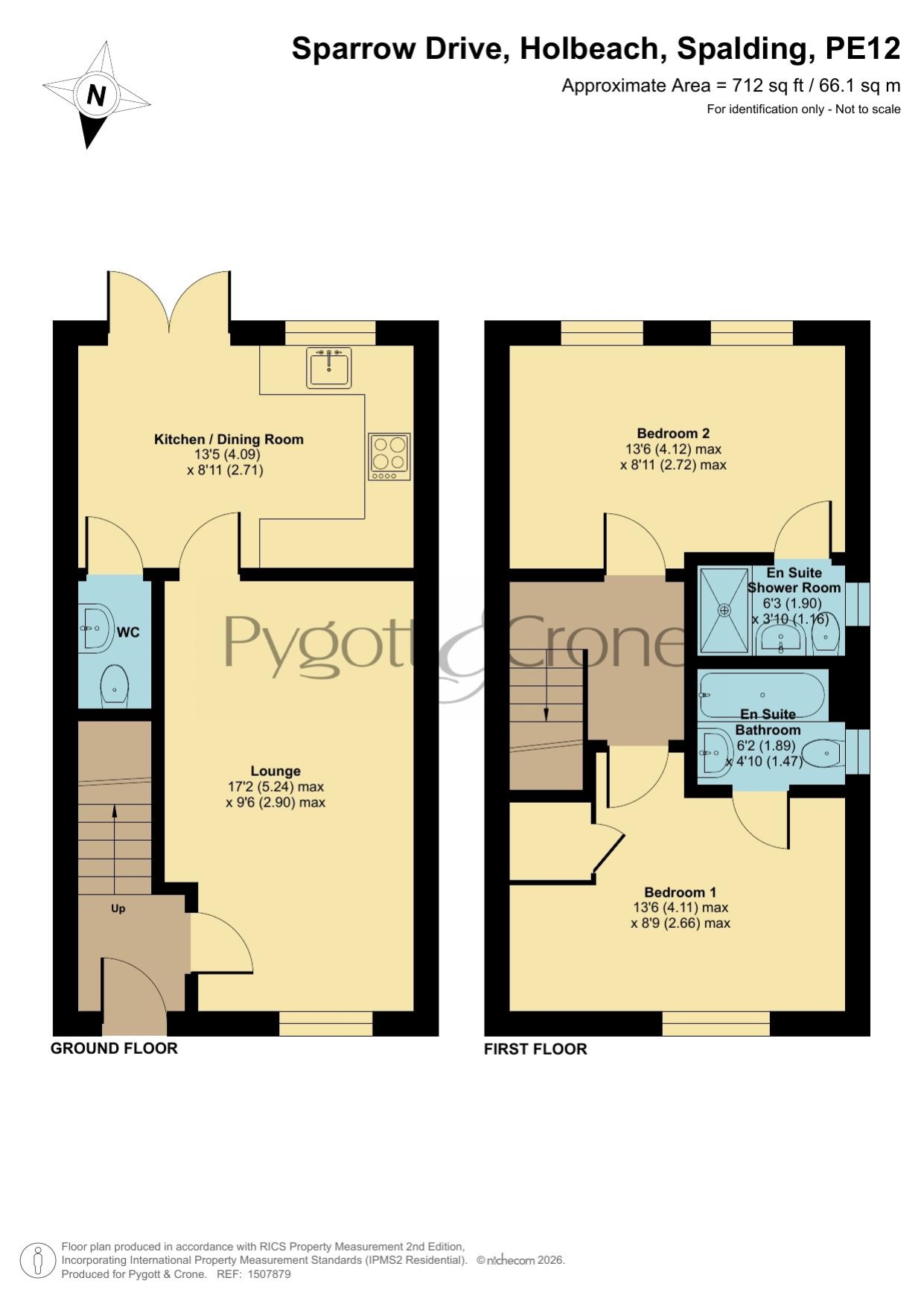 8, Sparrow Drive, Spalding floorplan