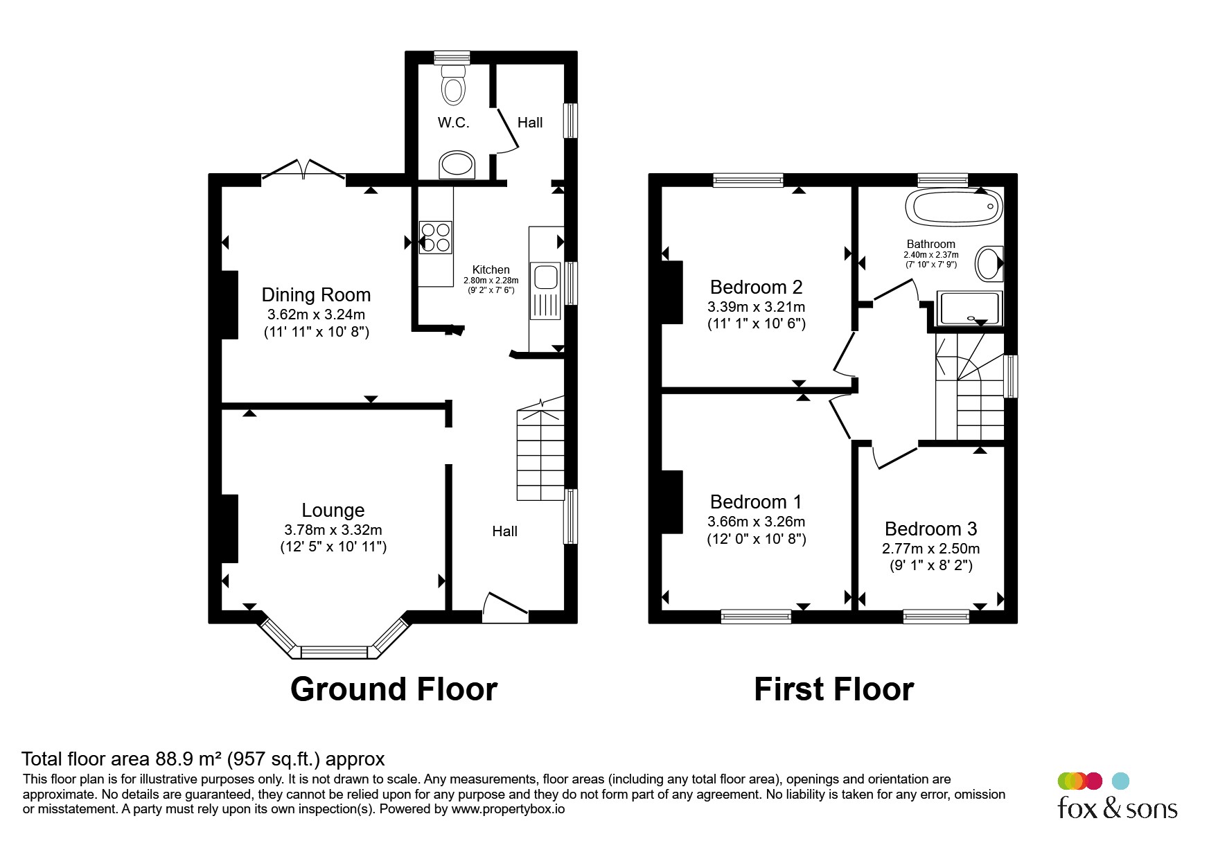 Percival Road, Eastbourne floorplan