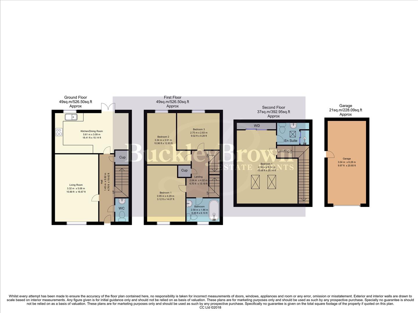 18, Oakham Road, Chesterfield floorplan