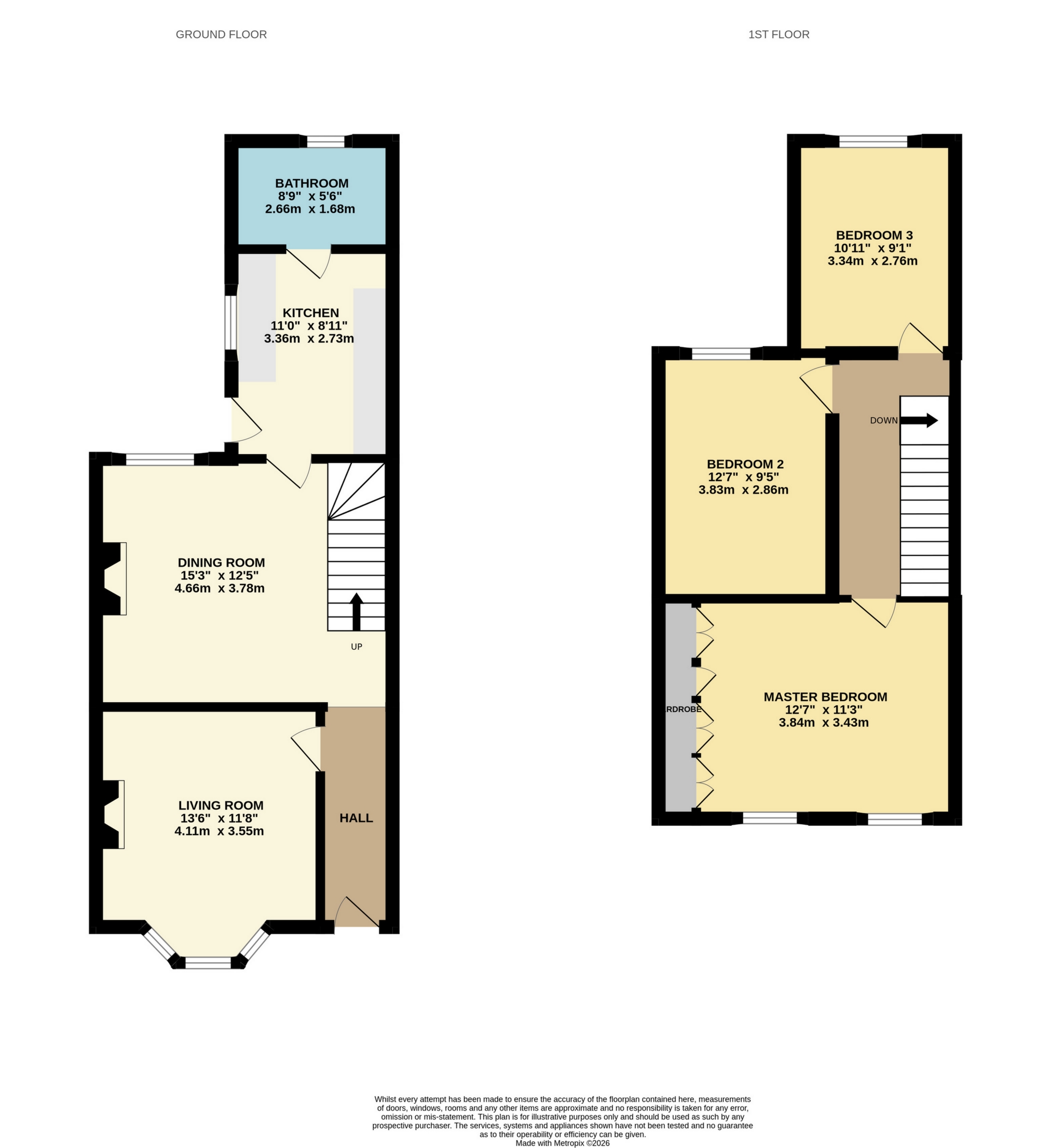 101, Goldcroft, Yeovil floorplan