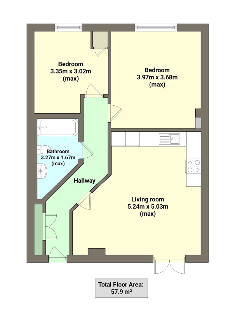 26, Birkdale Court, Huyton floorplan