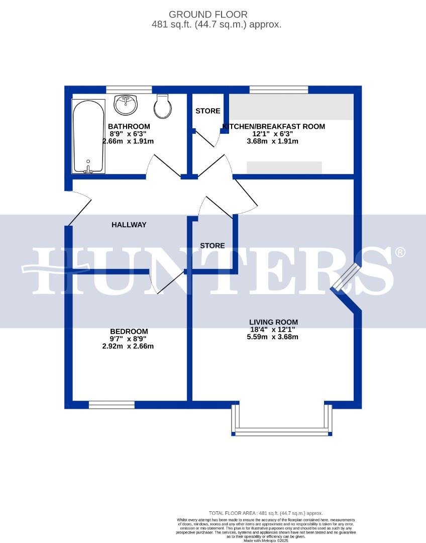 12, Clifton Place, Pudsey floorplan