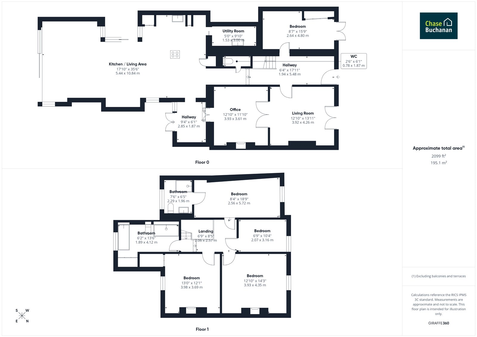 7, The Green, Twickenham floorplan