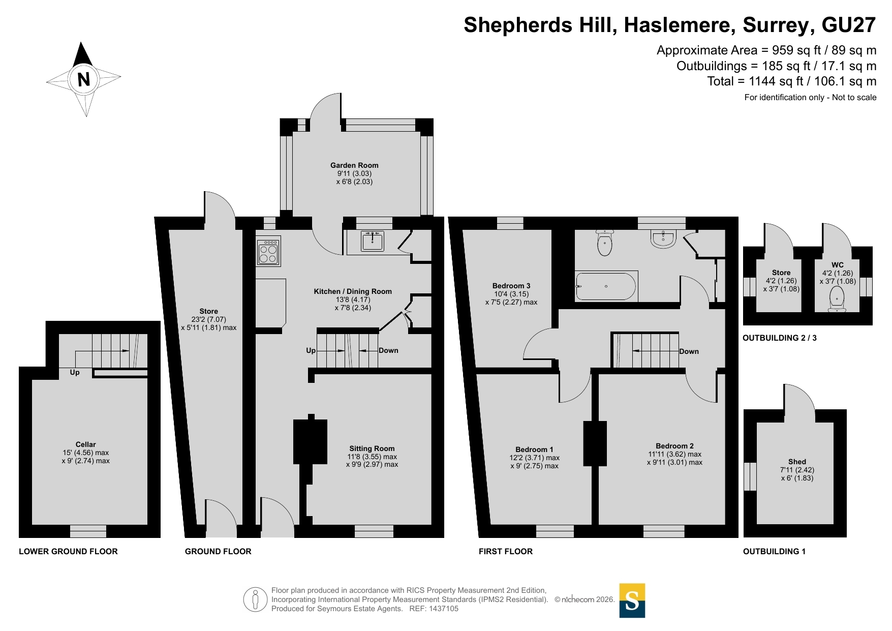 13, Shepherds Hill, Surrey floorplan