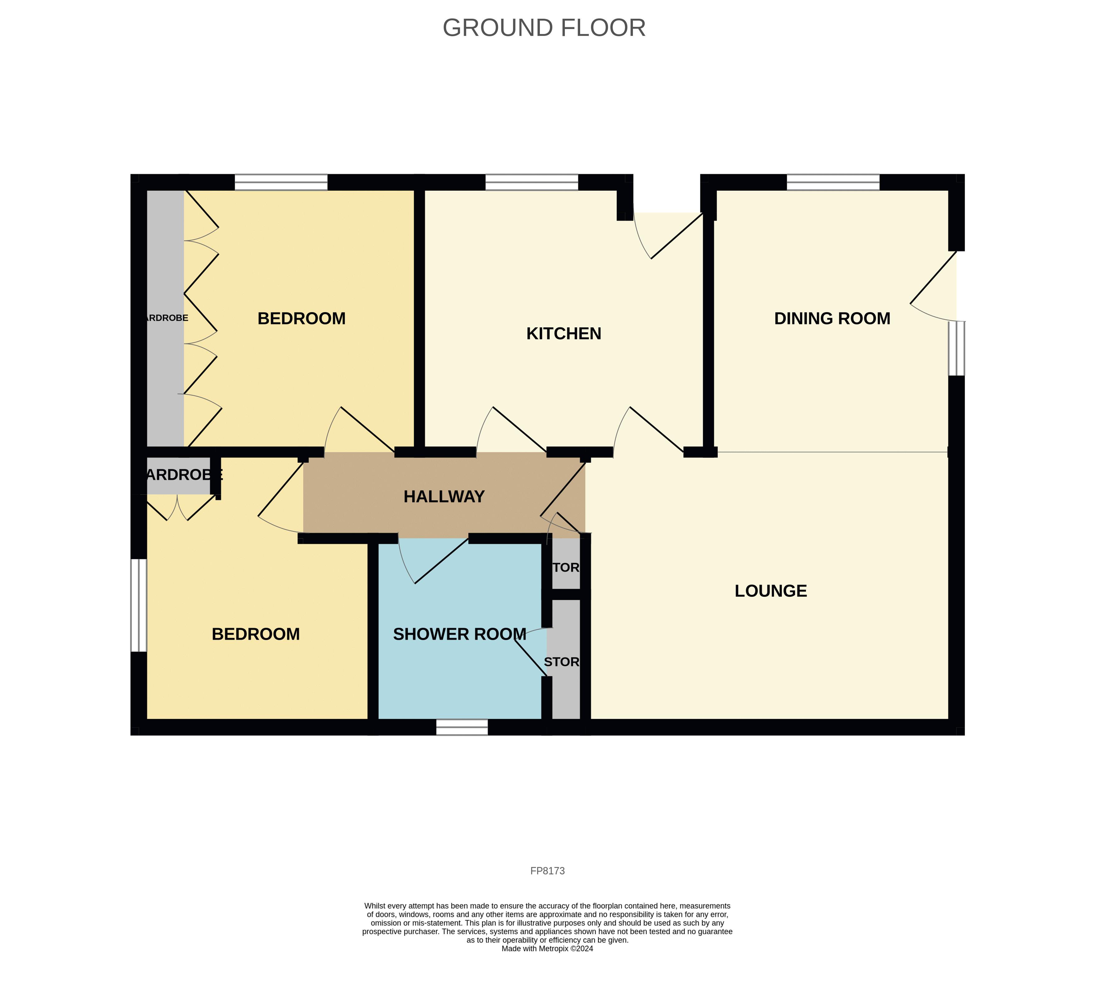 Hendre Road, Conwy floorplan